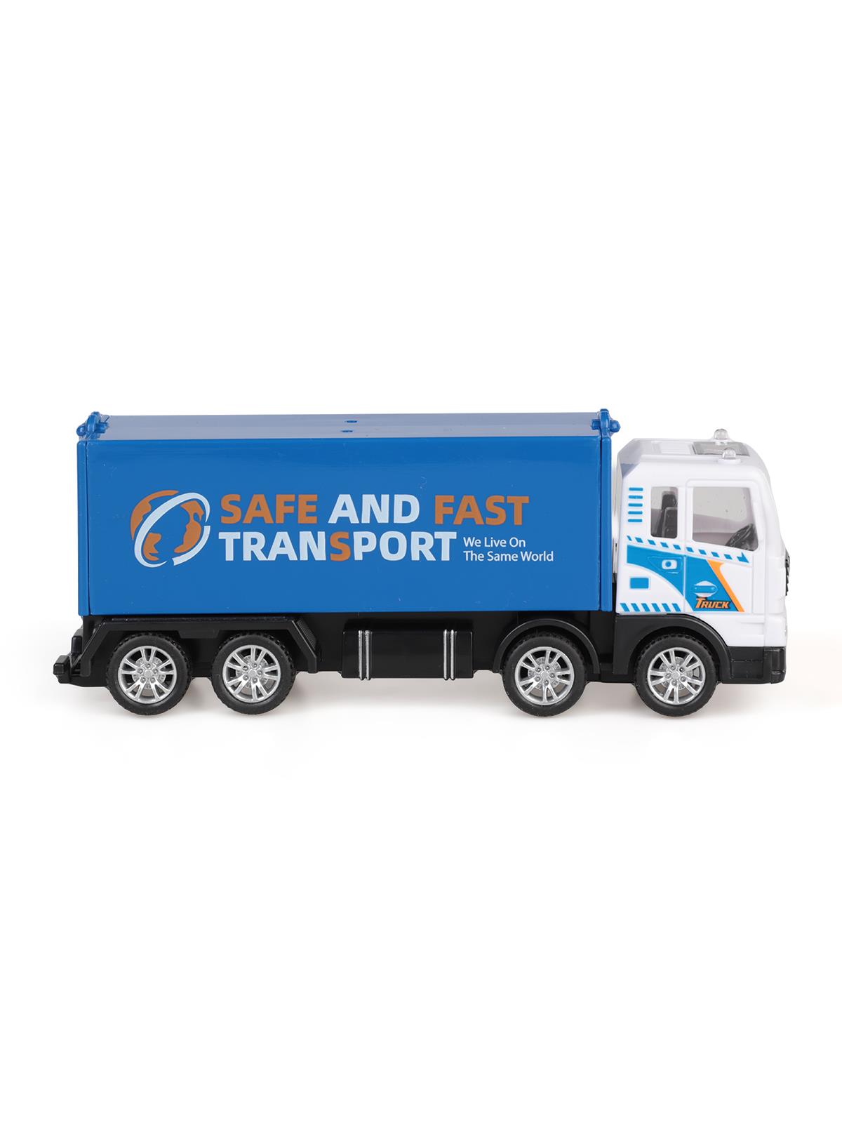 Vardem Surtmelı Metal 1:50 Kapalı Kasa Kamyon - Mavi