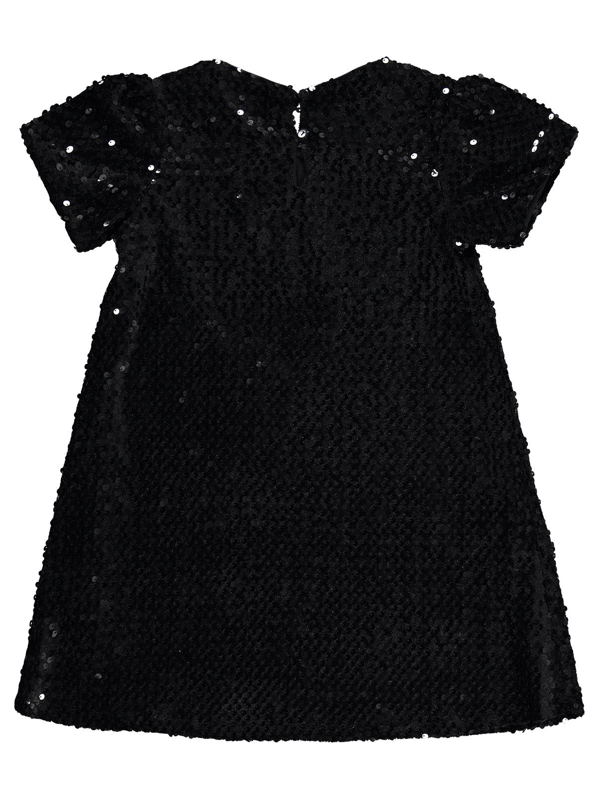 Civil Girls Payetli 6-9 Yaş Elbise - Siyah