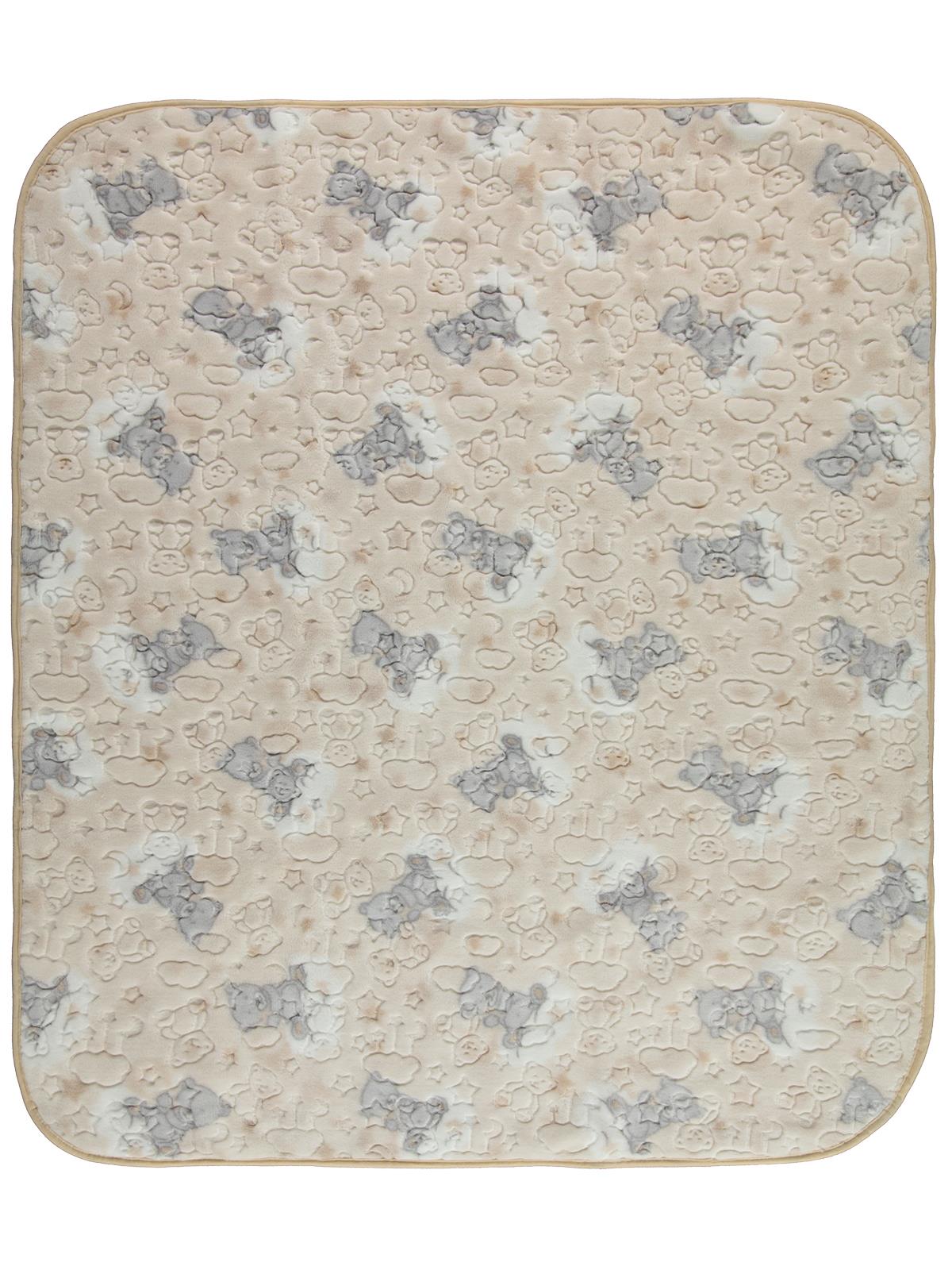 Civil Baby Ayıcık Empirme Baskılı 100x120 cm Battaniye - Bej
