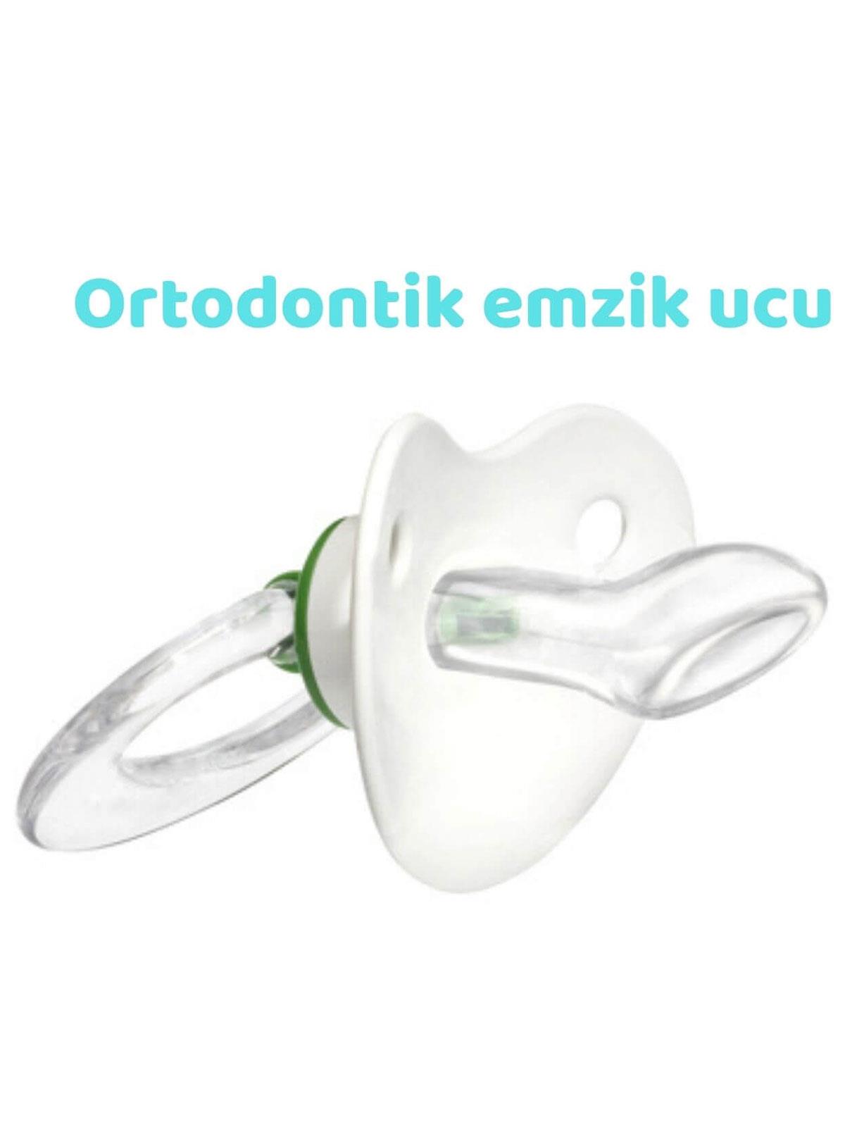 Wee Baby Sılıkon Desenlı Emzık No 3 - Mavi