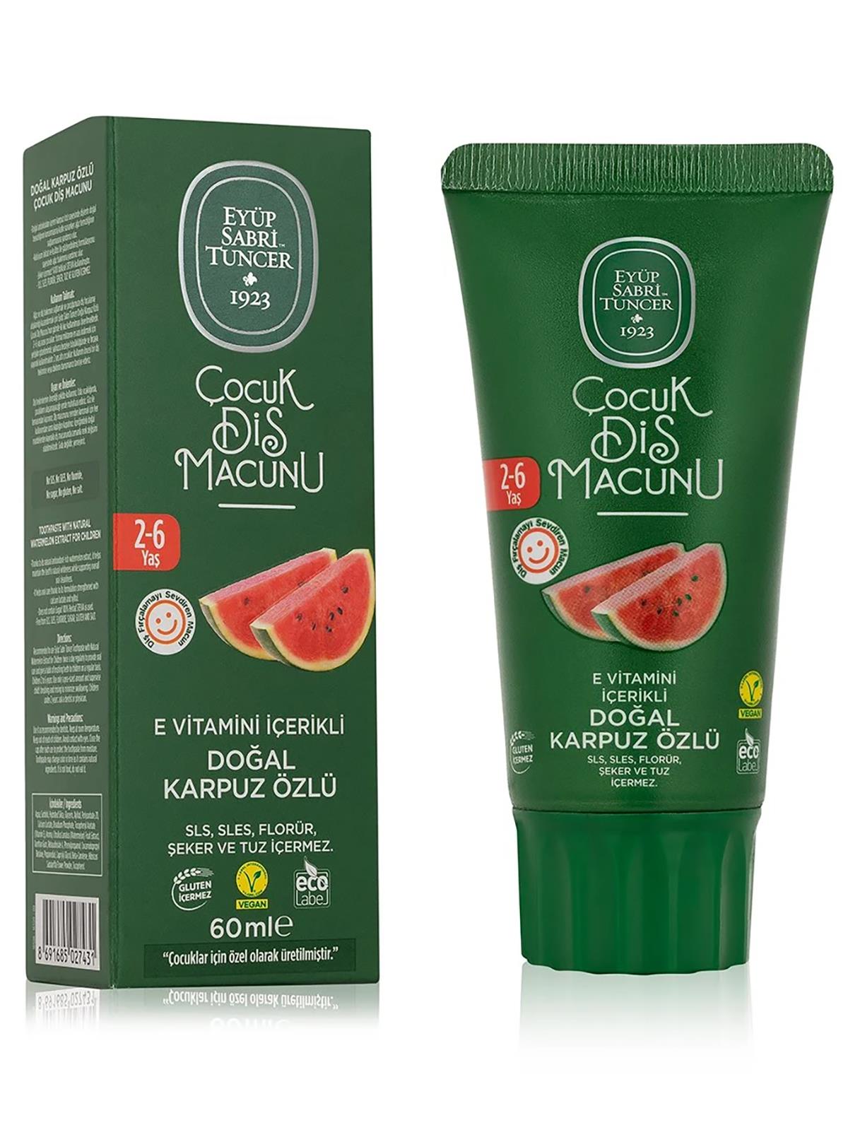 Eyüp Sabri Tuncer Karpuz Özlü Diş Macunu 60 Ml 2-6 Yaş