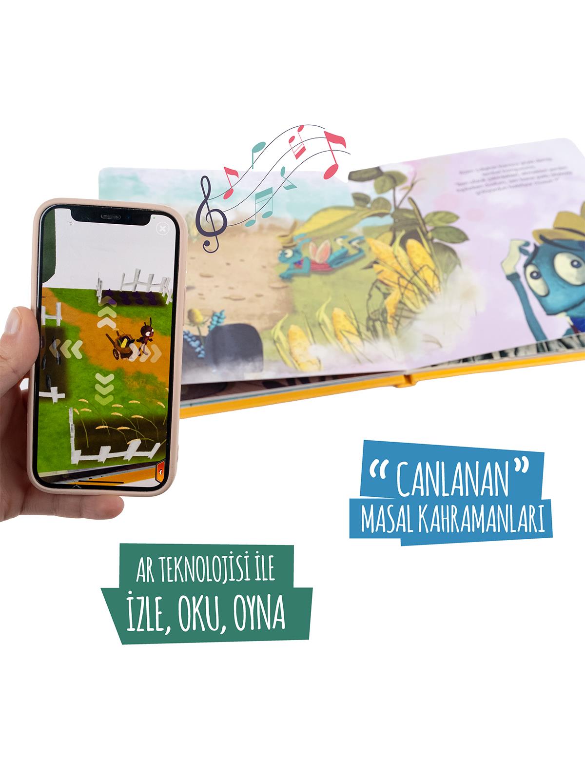 Bee Smart Canlanan Masal Kahramaları Ağustos Böceği ve Karınca