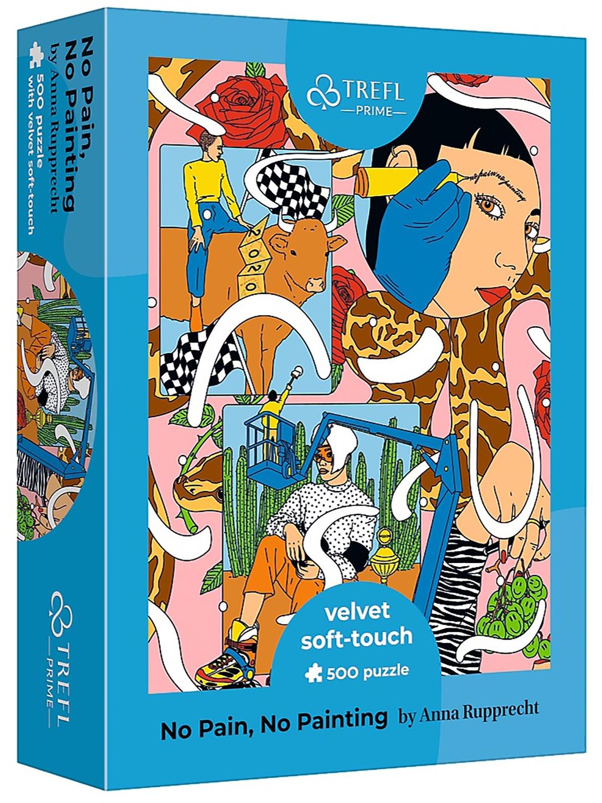 Vardem Oyuncak Trefl 500 Parça Puzzle No PainNo Painting (34x48cm)