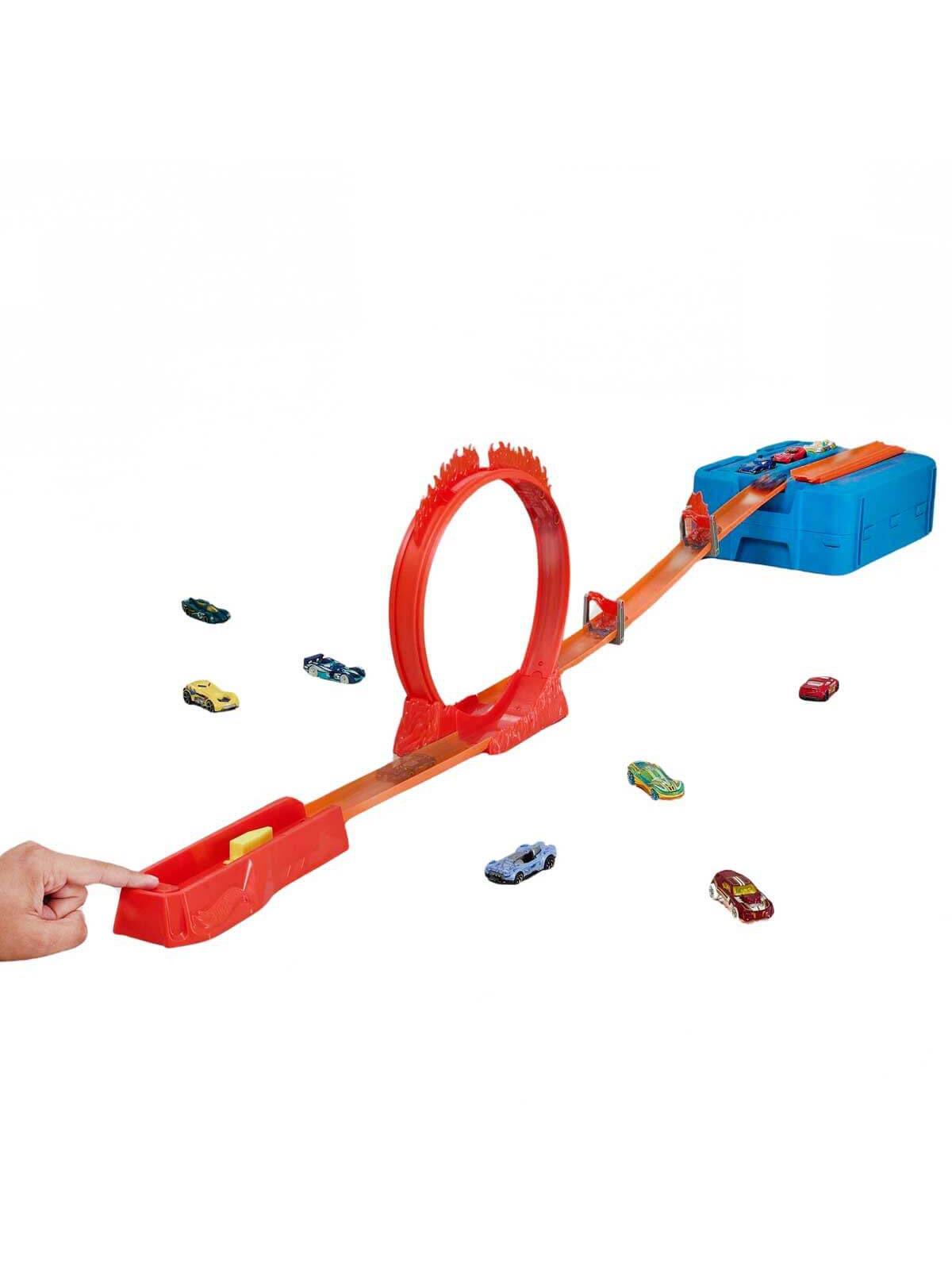 Hot Wheels Alev Temalı Akrobasi Seti