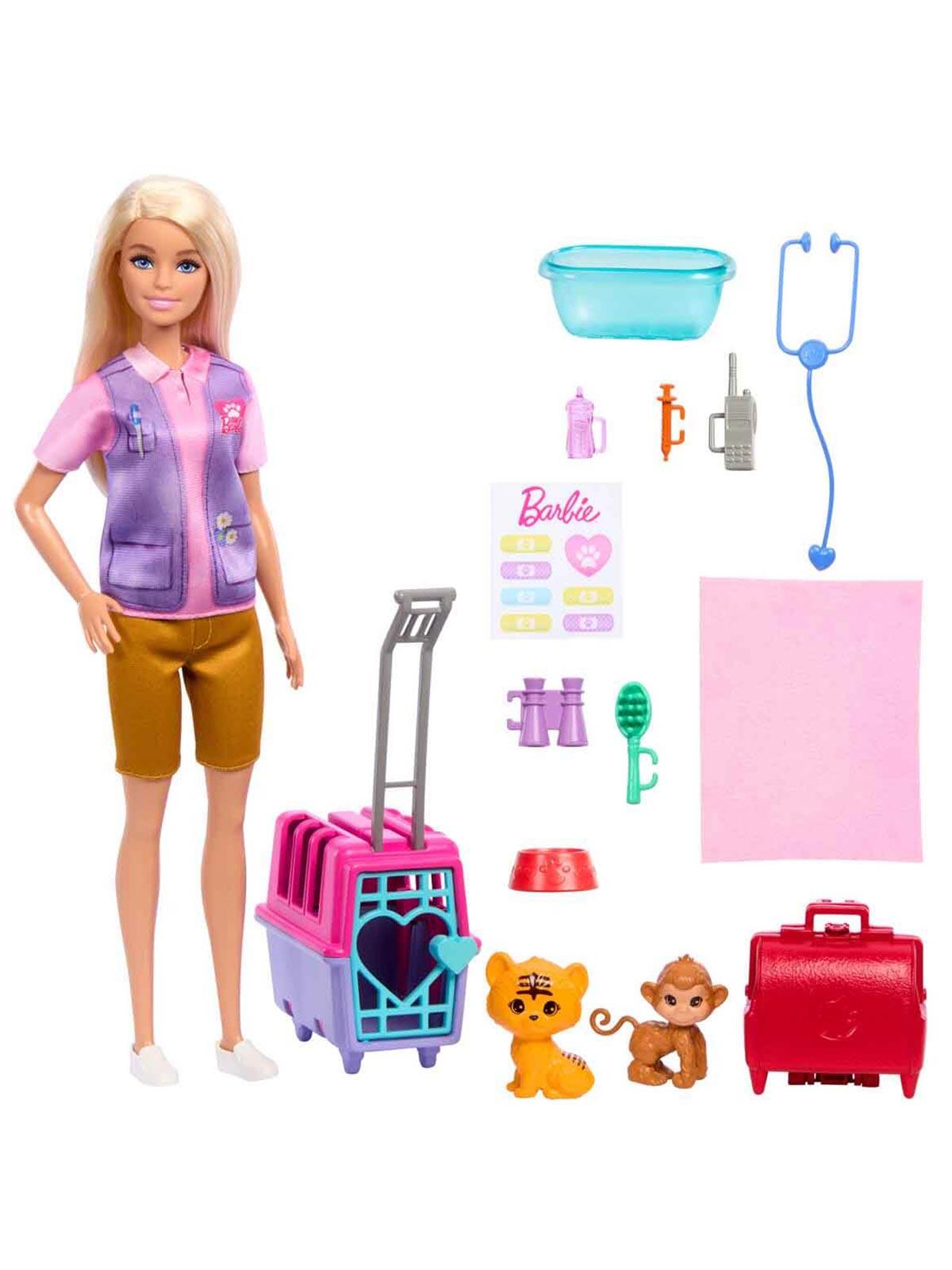 Barbie Veteriner Mini Oyun Seti