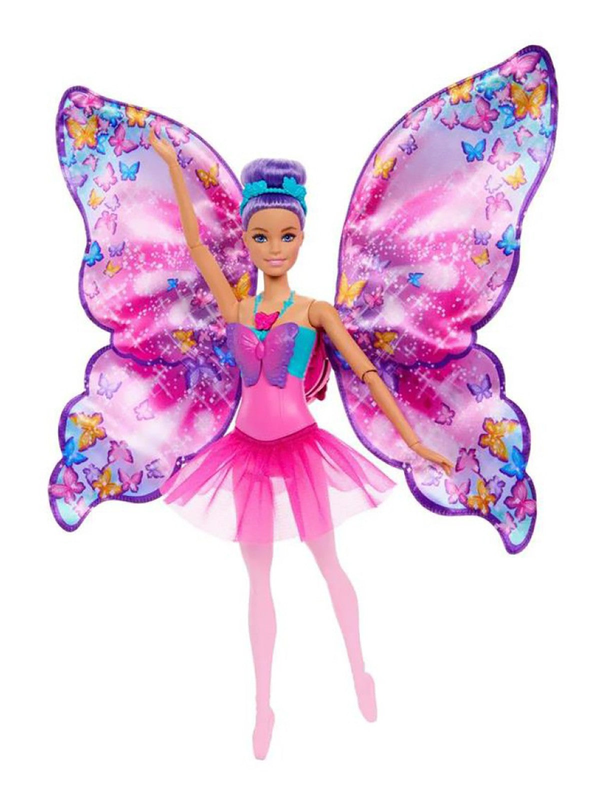 Barbie 2in1 Kelebek Dansçı Bebek