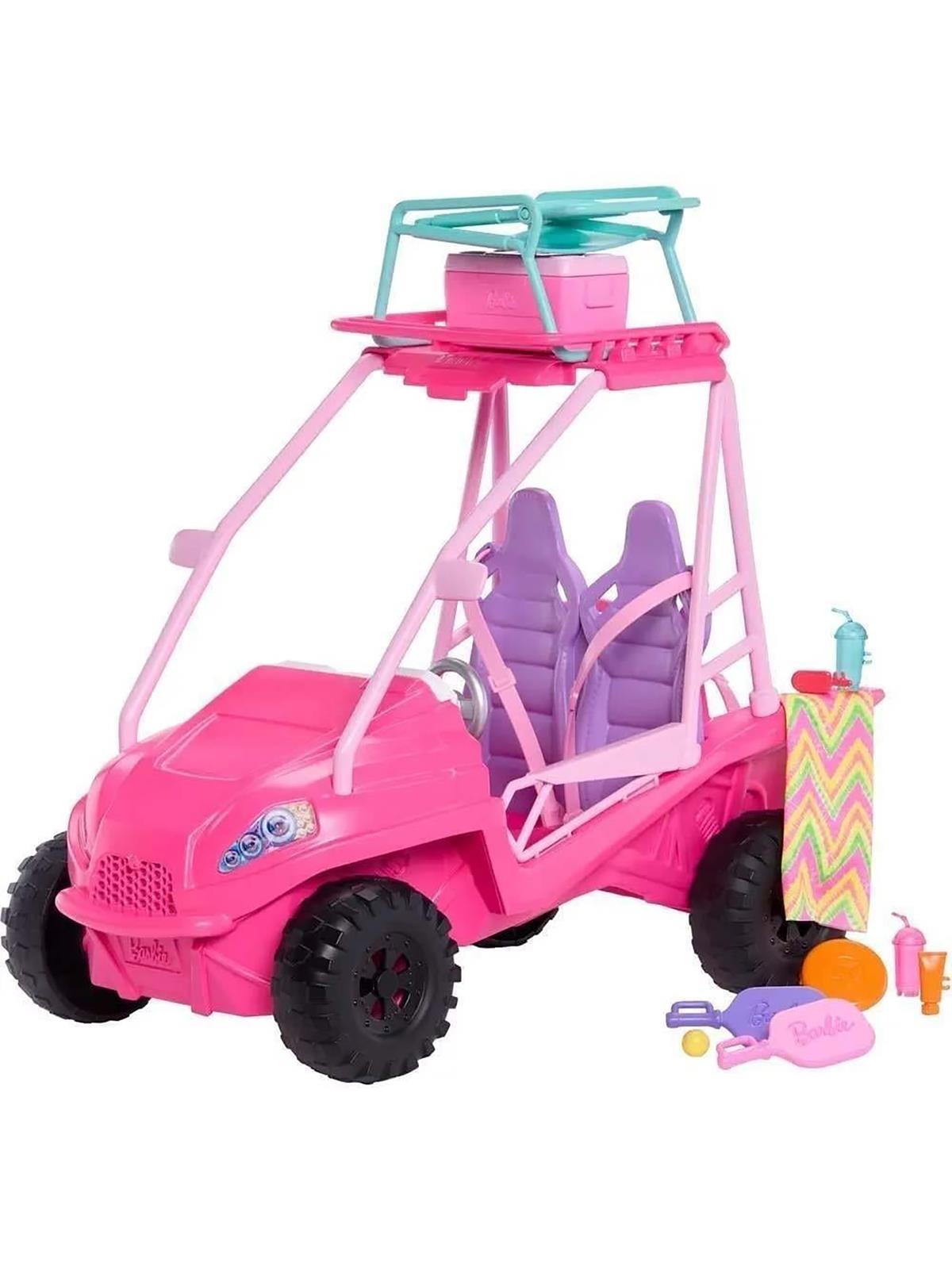 Barbie Plaj Arabası Bebek Araç Ve Aksesuarları