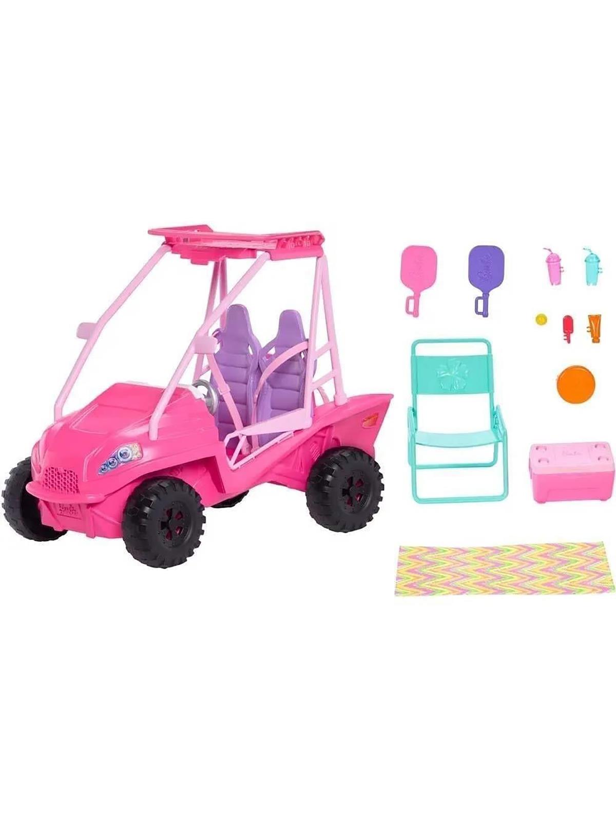 Barbie Plaj Arabası Bebek Araç Ve Aksesuarları