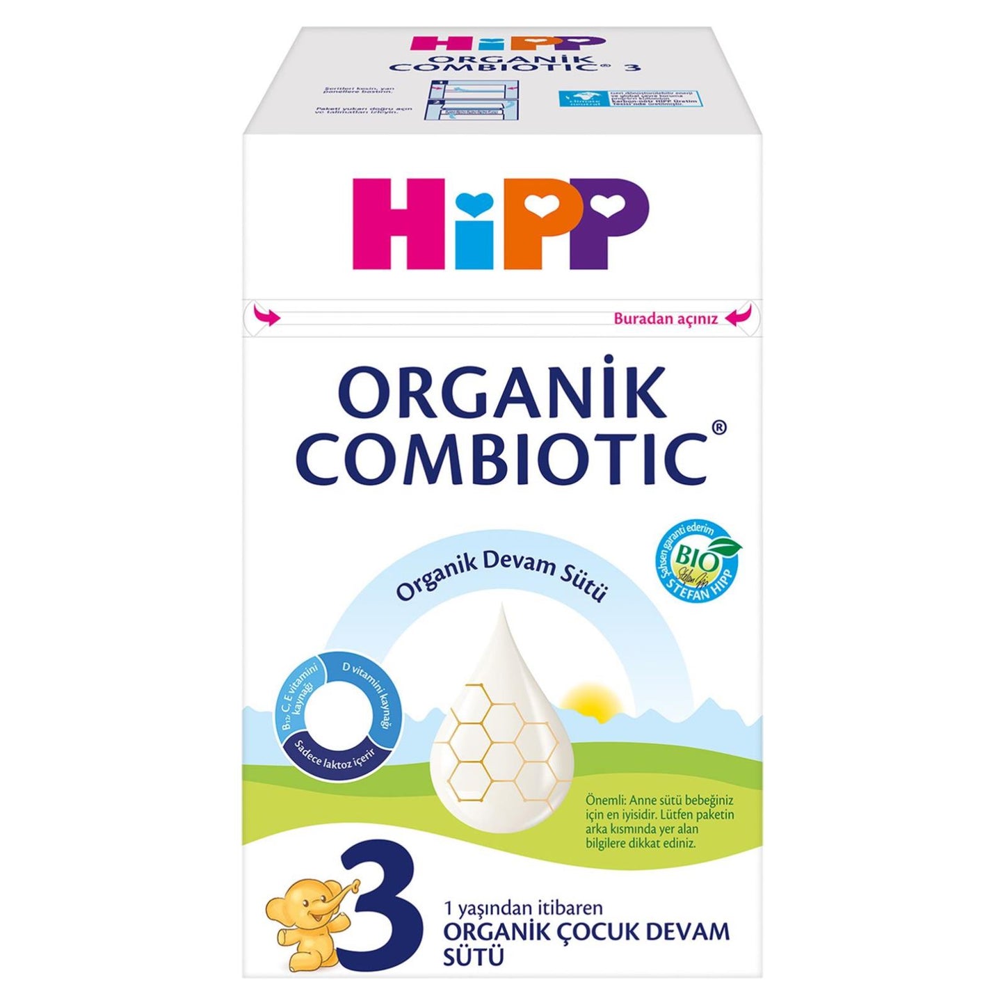 Hipp Mama 3 Organik Combiotic Bebek Sütü 800 gr