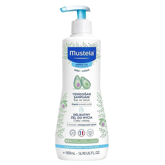 Mustela Normal Ciltler İçin Yenidoğan Şampuanı 500 ml