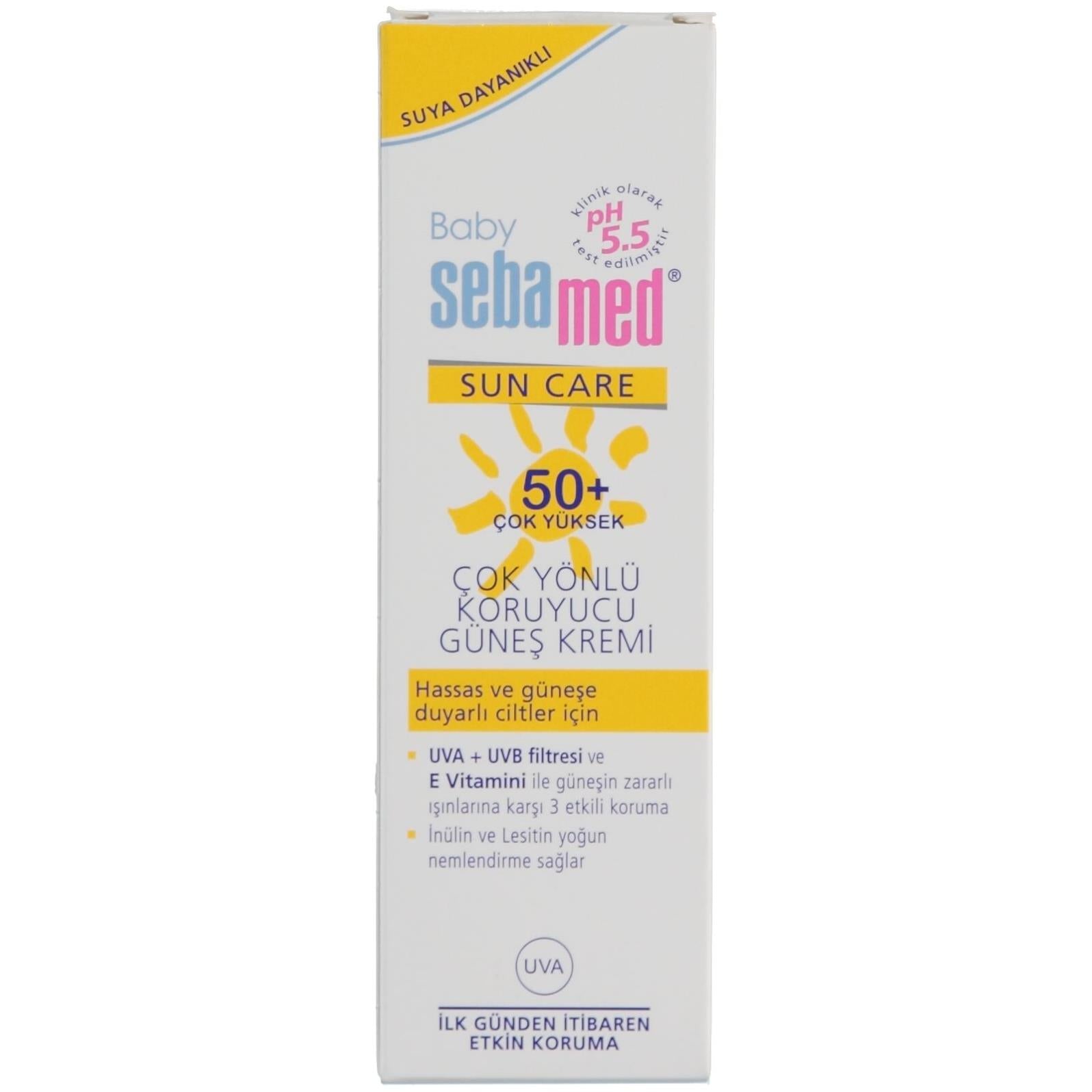 Sebamed +50 Faktor Sun Baby Krem 75 ML