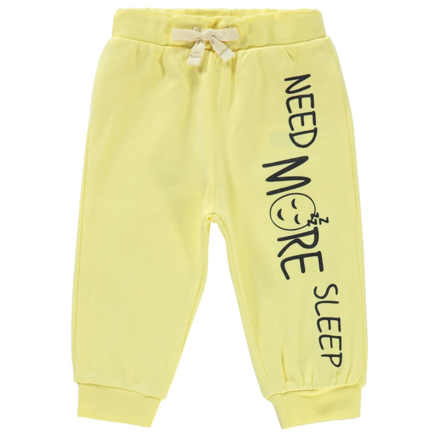 Civil Baby Need More Sleep Baskılı 6-18 Ay Tek Alt Bebe - Yeşil