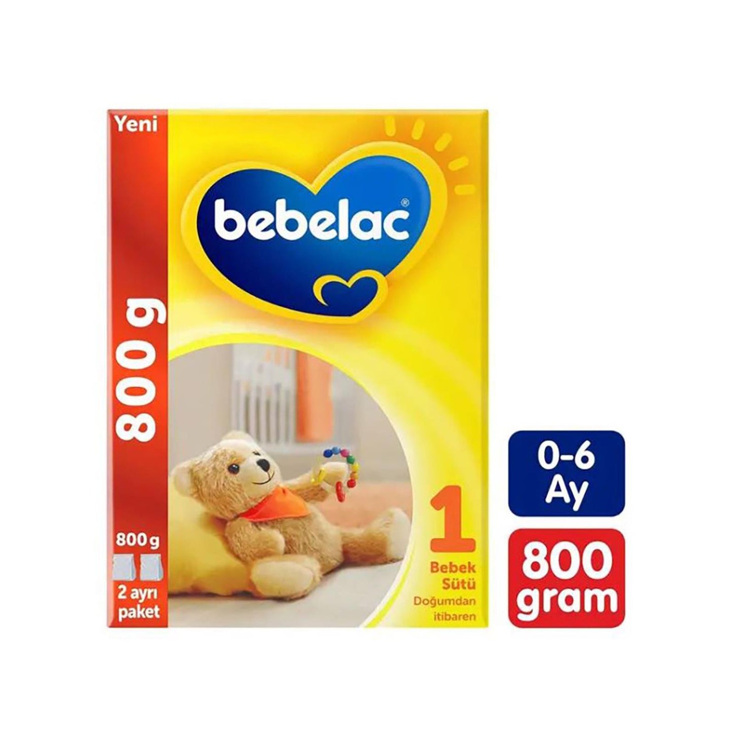 Bebelac 1 Bebek Sütü 800 G 0-6 Ay - Standart