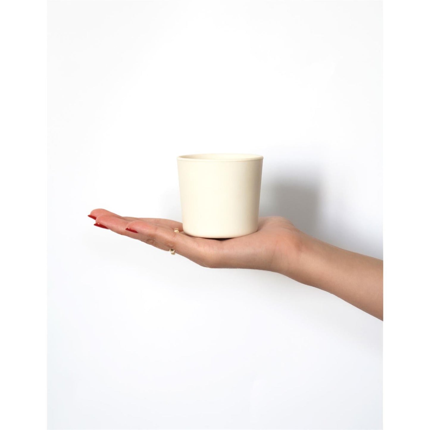 Babyjem Silikon Bardak - Ekru