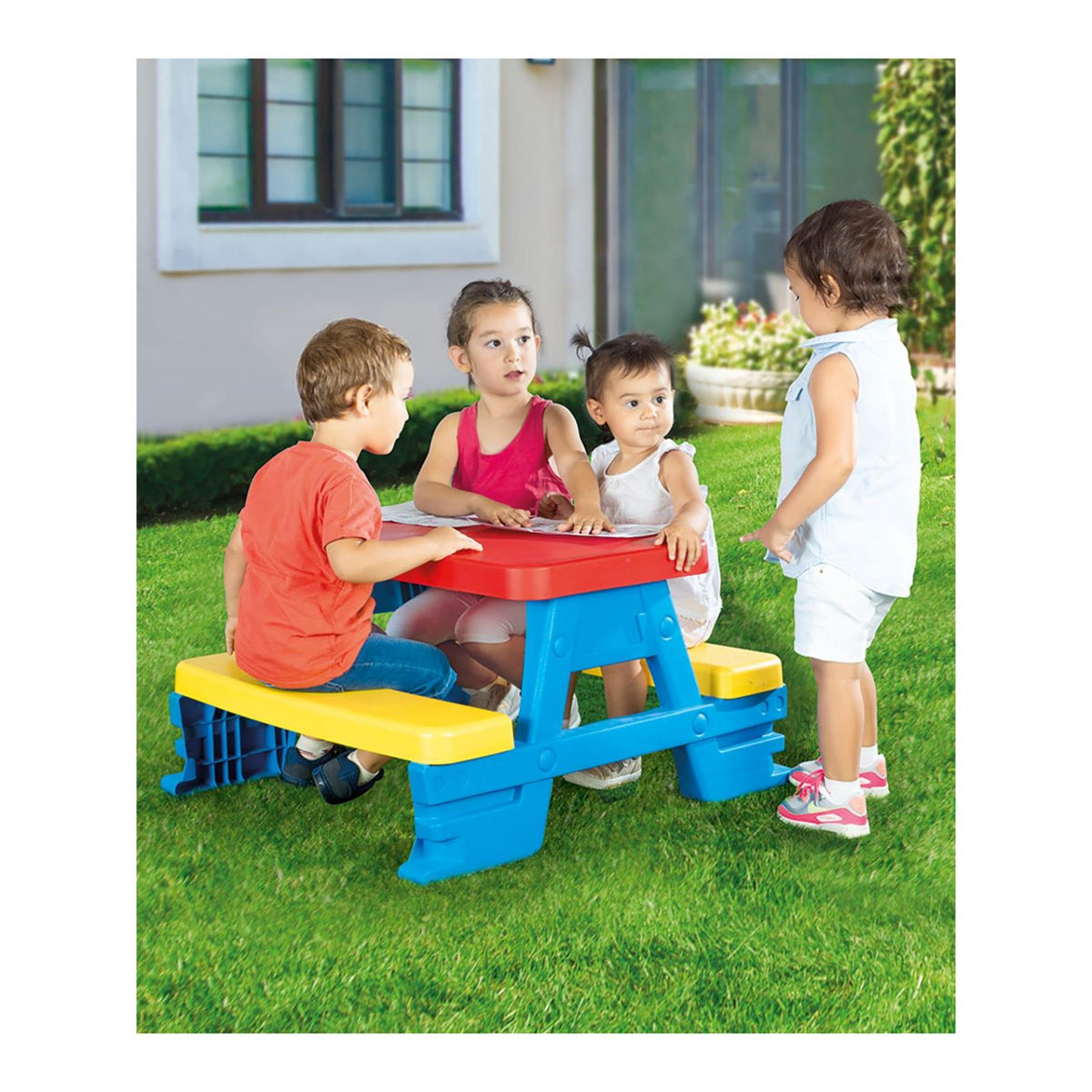 Dolu Oyuncak  Piknik Masası 4 Kişilik