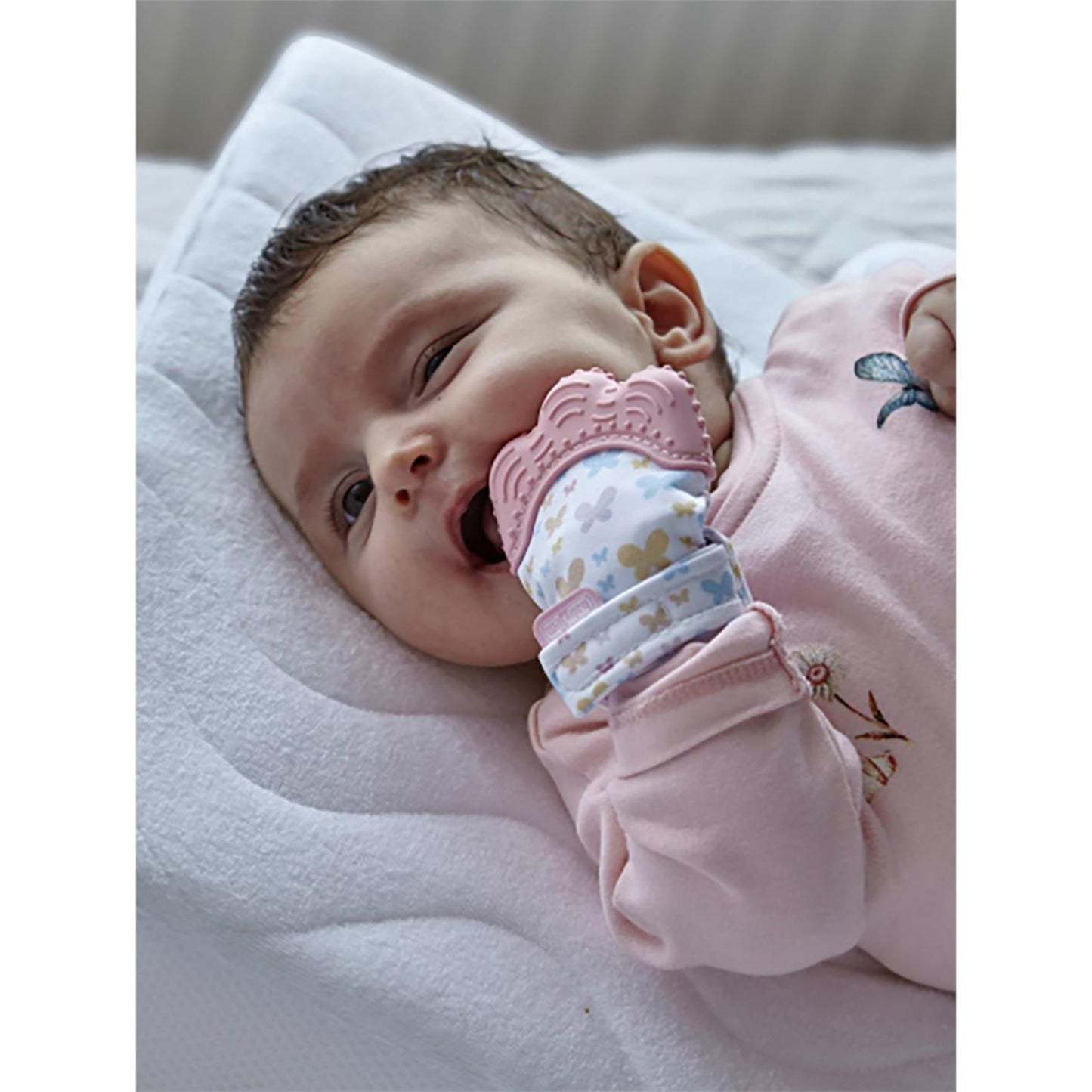 BabyJem Diş Kaşıyıcı Eldiven - Mavi