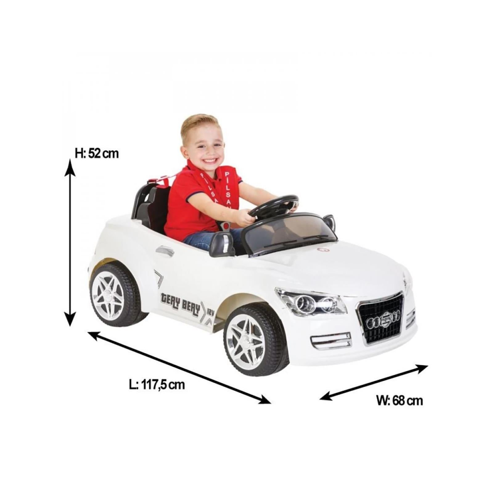 Pilsan Tery Bery Akülü Araba 12V Kumandalı