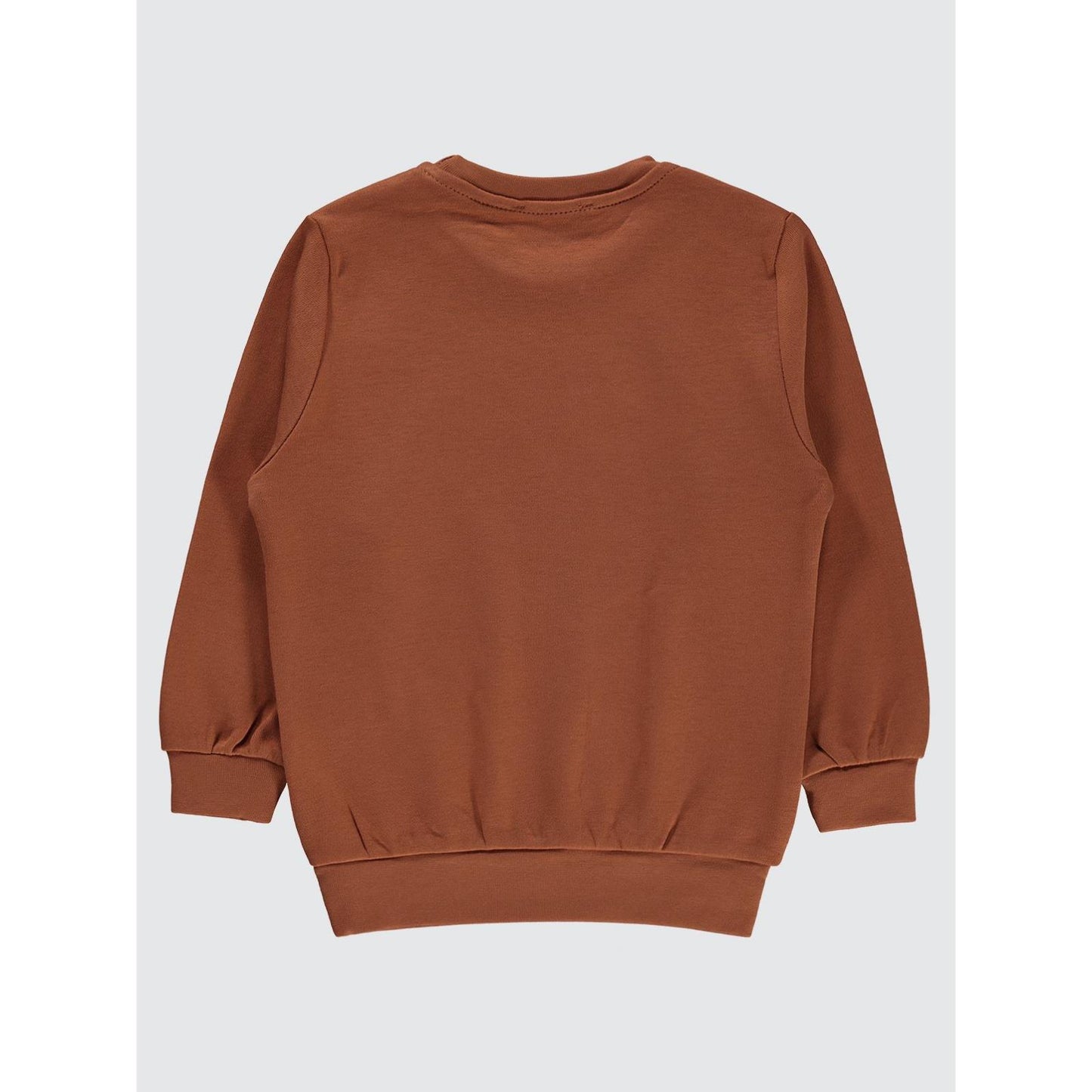Civil Boys Köpek Baskılı 2-5 Yaş Sweatshirt - Hardal