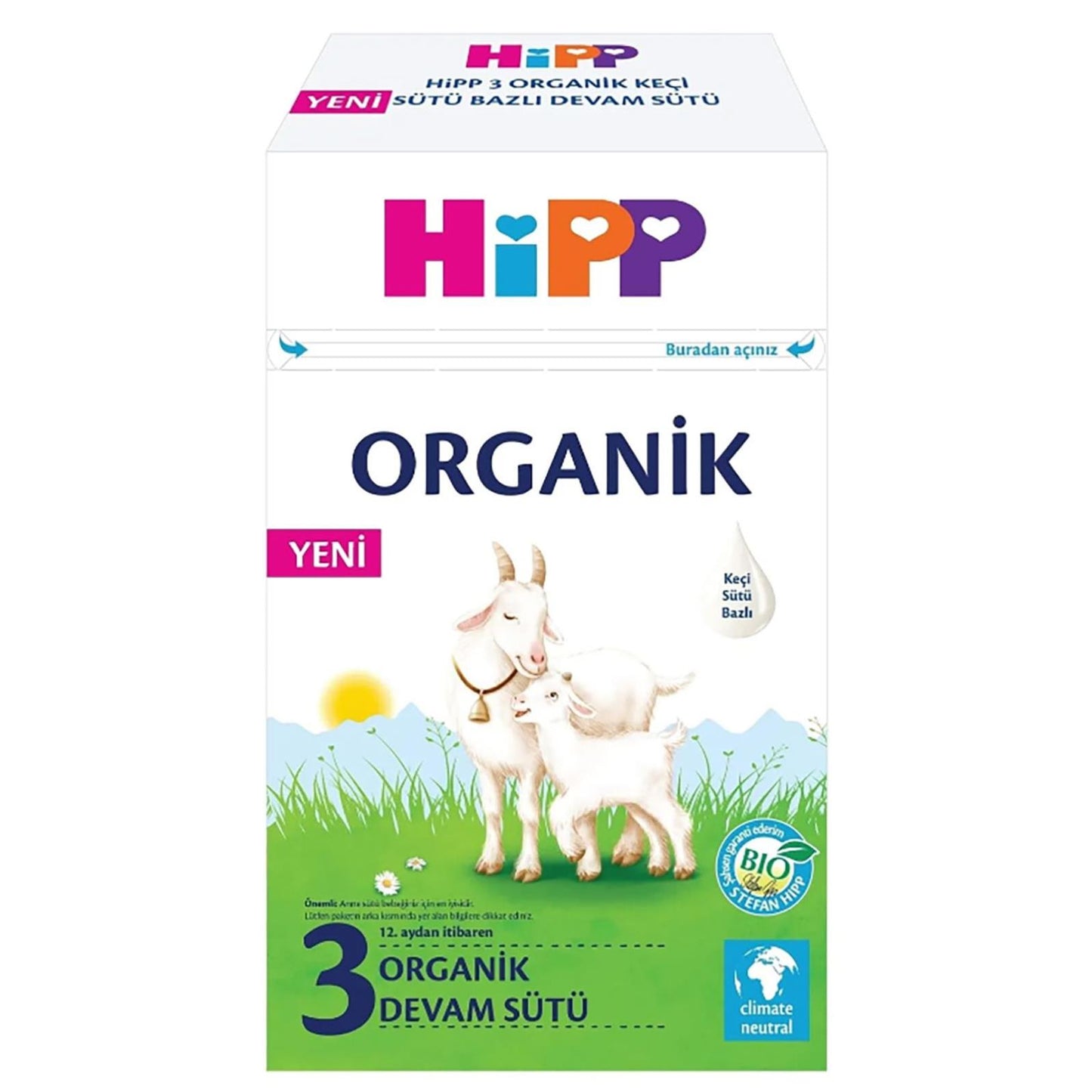 Hipp Mama 3 Organik Keçi Sütü Bazlı Devam Sütü 400 gr