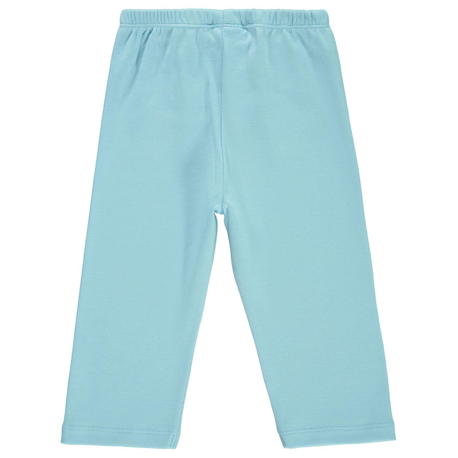 Civil Baby Düz Model Beli Lastikli 12-24 Ay Tek Alt Bebe - Mavi
