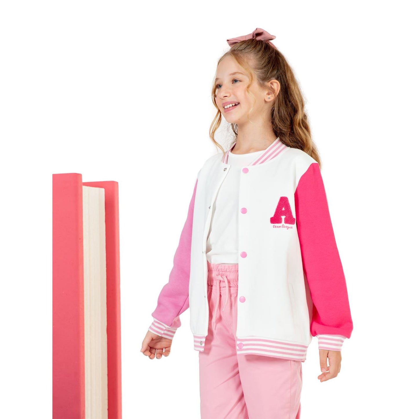 Civil Girls Basic 6-9 Yaş Tişört - Ekru
