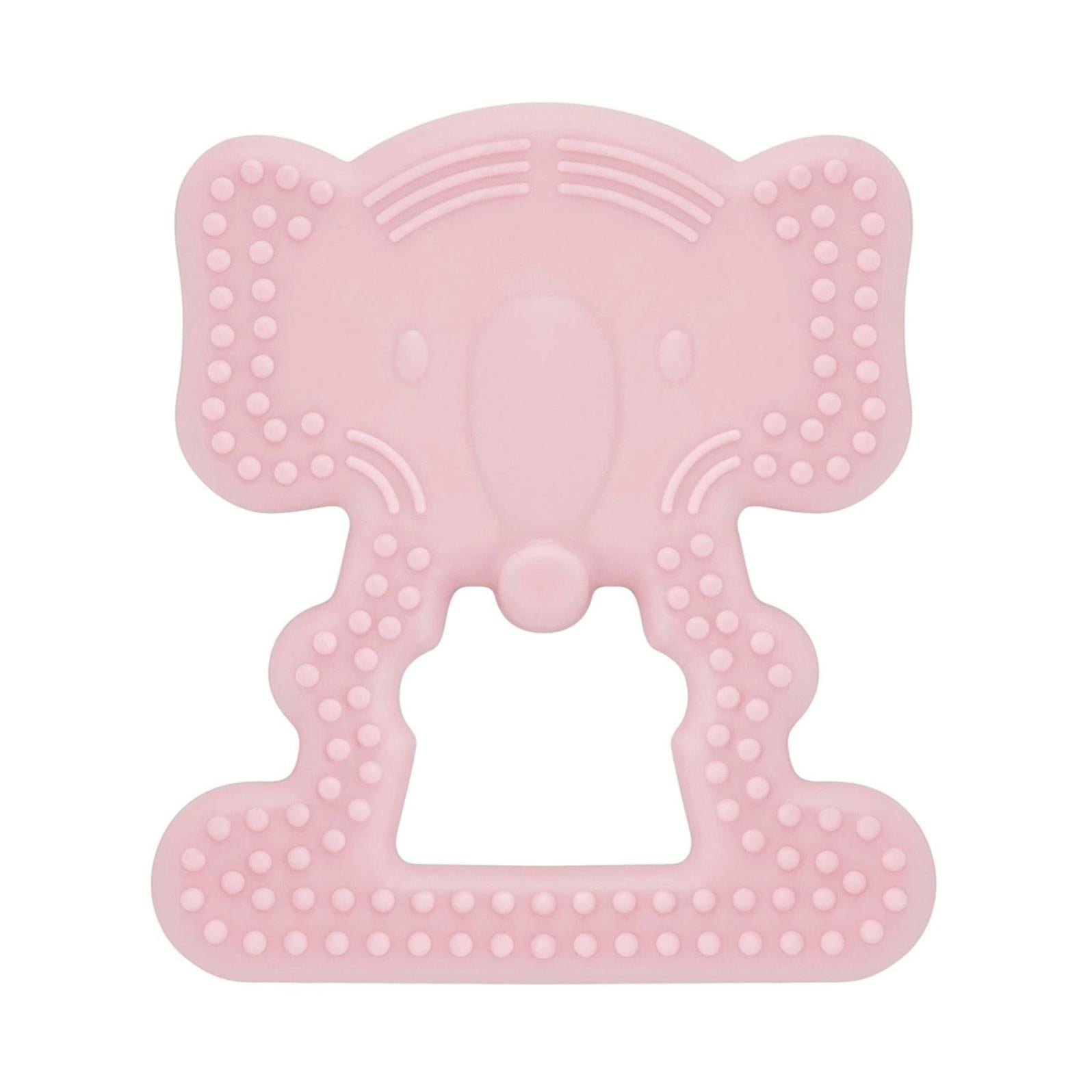 Babyjem Diş Kaşıyıcı Fil - Pembe
