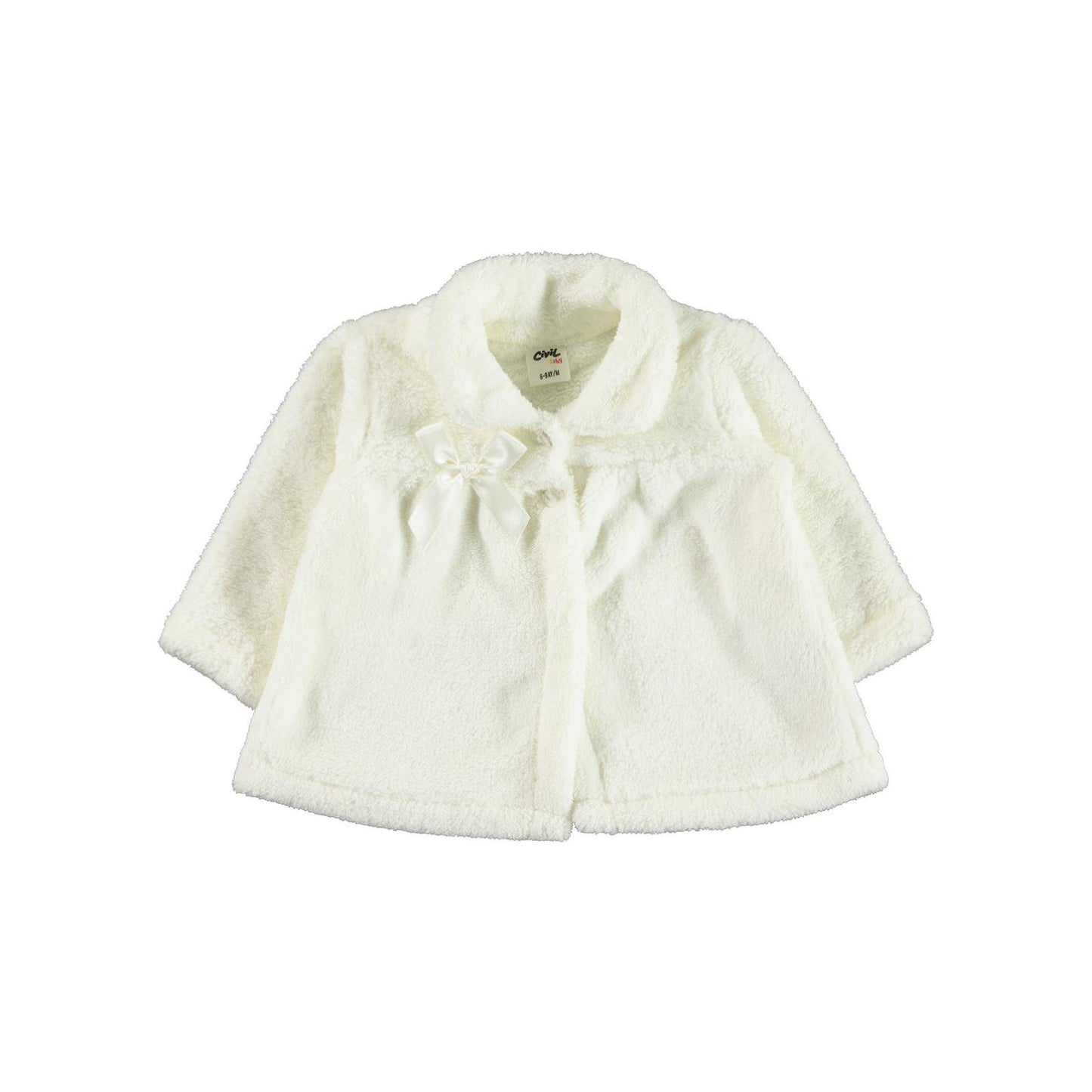 Civil Baby Fiyonklu 6-18 Ay Hırka - Lila