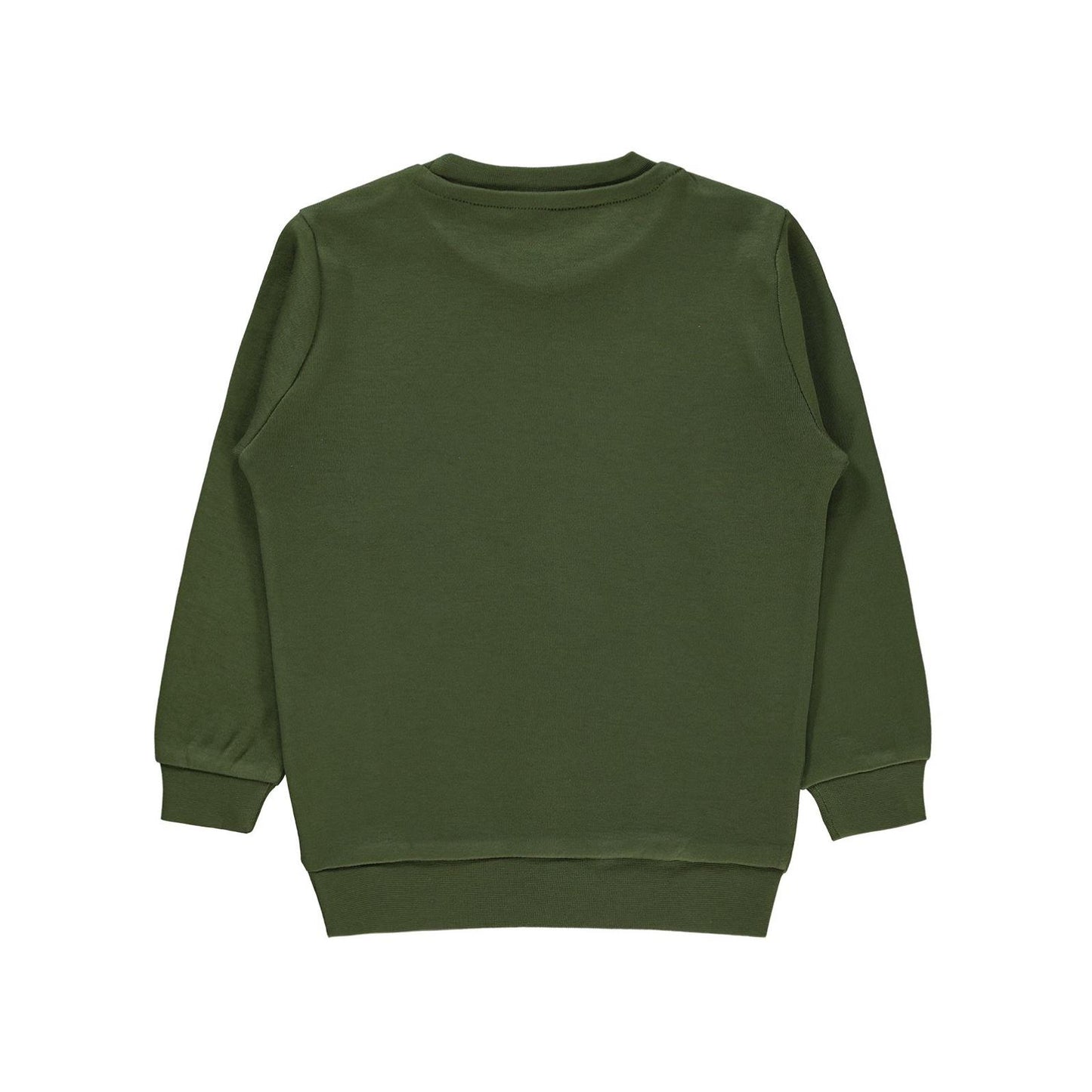 Civil Boys Köpek Baskılı 2-5 Yaş Sweatshirt - Hardal