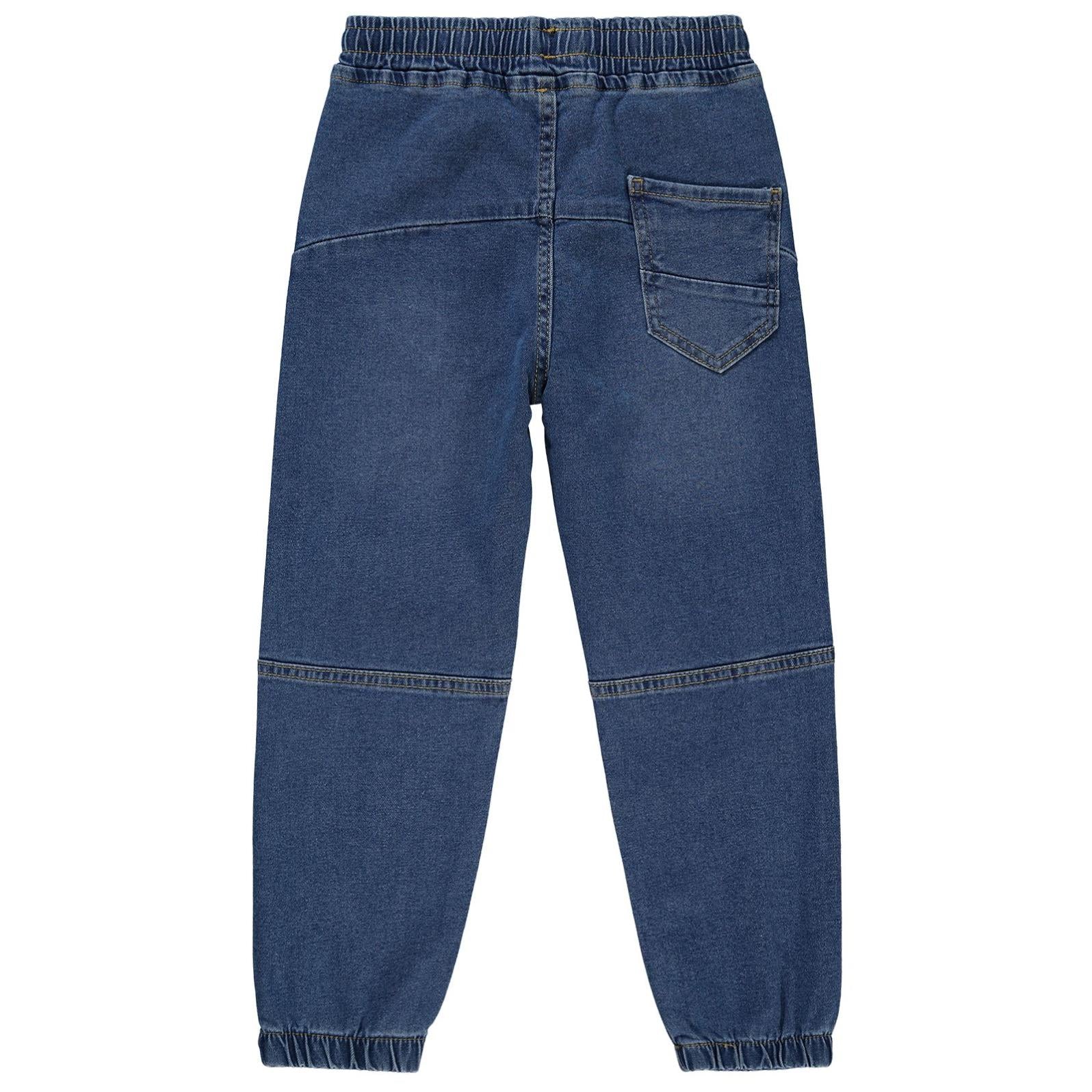 Civil Boys Bel Paça Lastikli Parçalı 6-9 Yaş Pantolon - Mavi