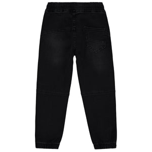 Civil Boys Bel Paça Lastikli Parçalı 6-9 Yaş Pantolon - Siyah