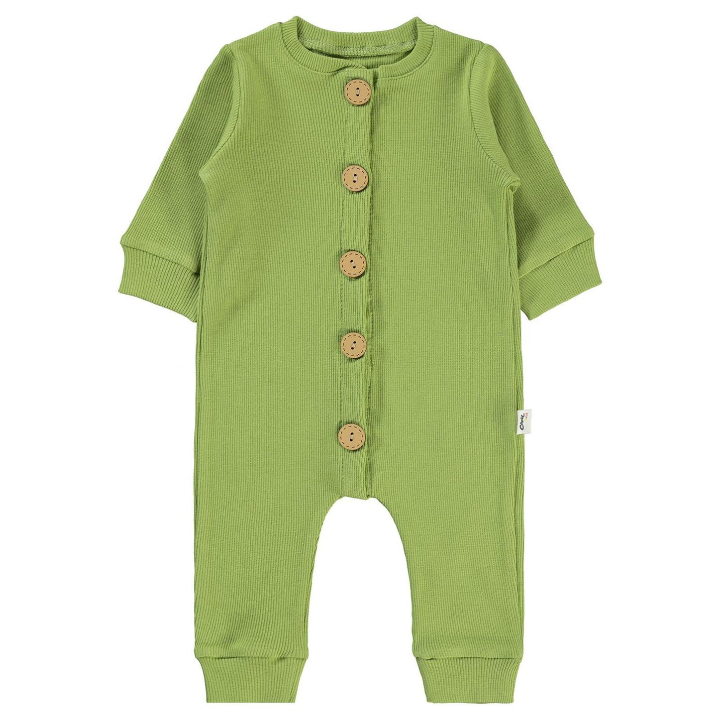 Civil Baby Düz Basic 1-6 Ay Tulum - Mavi