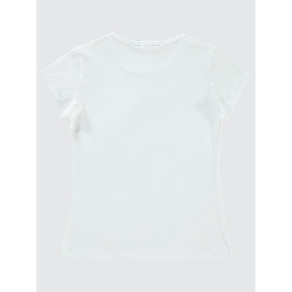 Civil Girls Basic 2-5 Yaş Tişört - Beyaz