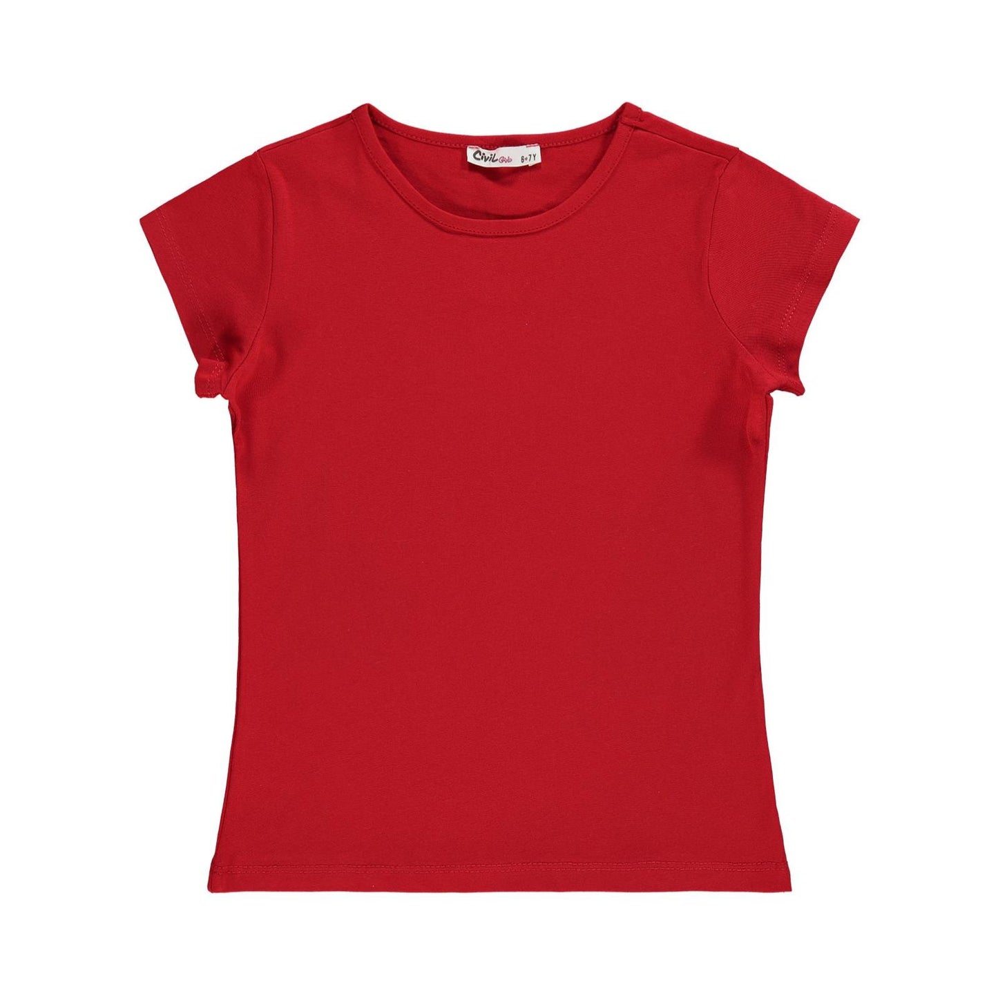 Civil Girls Basic 6-9 Yaş Tişört - Lila