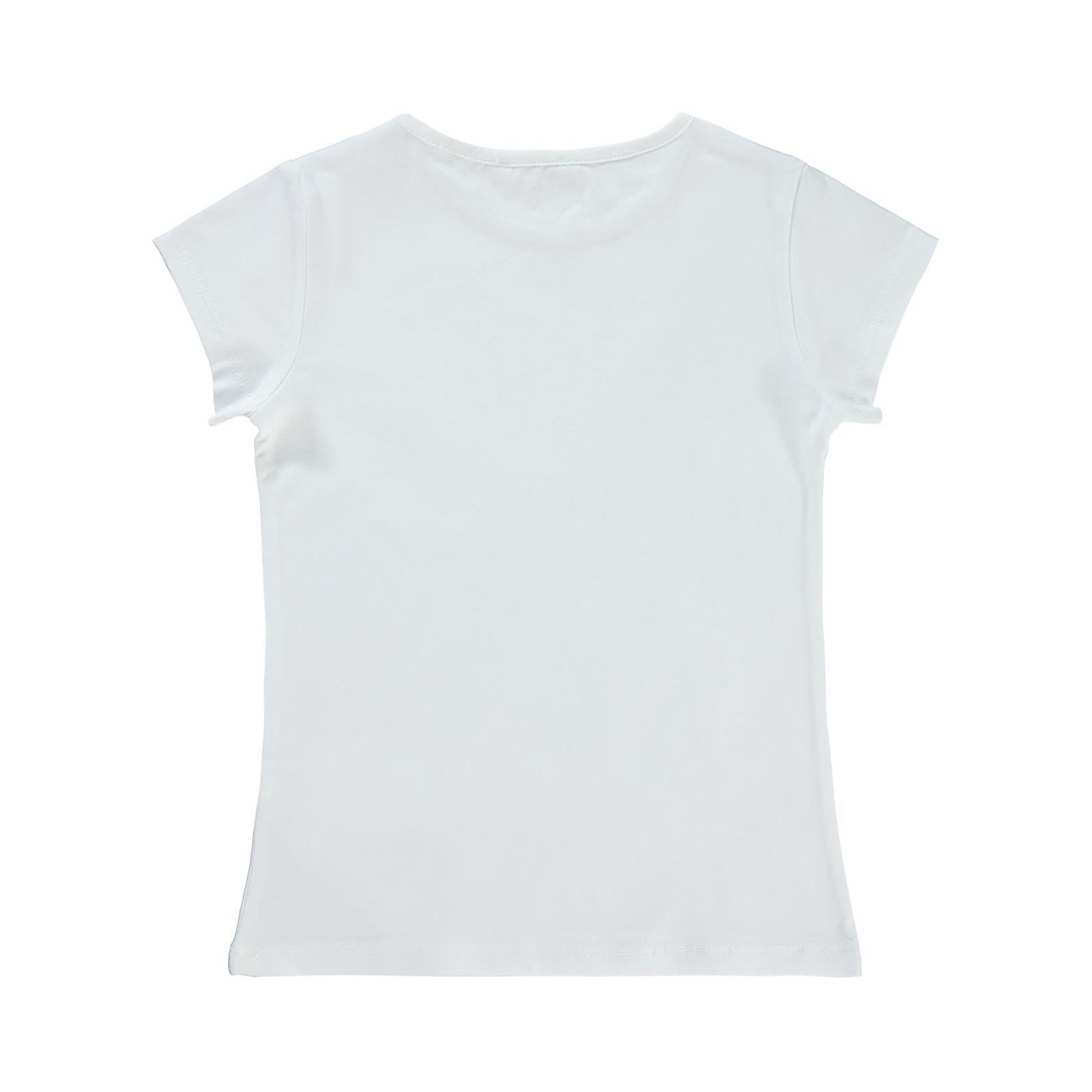 Civil Girls Basic 6-9 Yaş Tişört - Beyaz