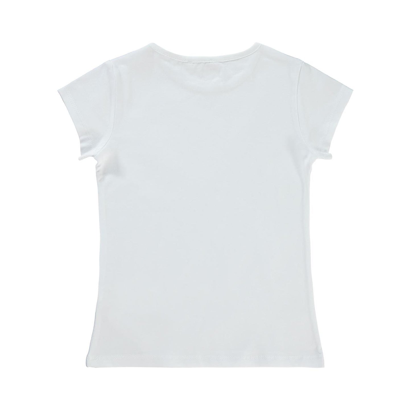 Civil Girls Basic 6-9 Yaş Tişört - Beyaz