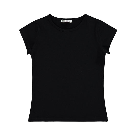 Civil Girls Basic 10-13 Yaş Tişört - Siyah
