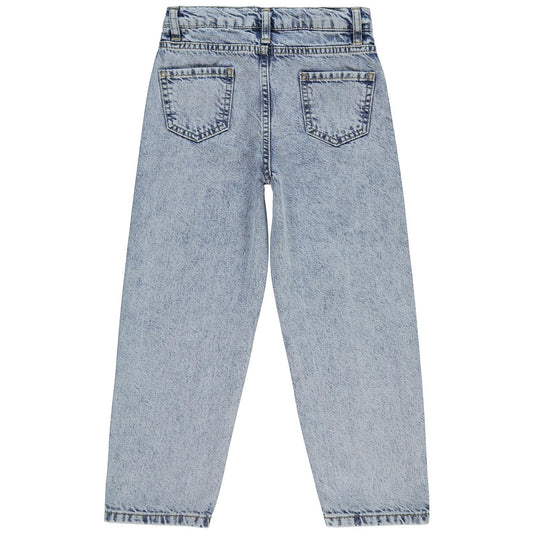 Civil Girls Mom Jean 10-13 Yaş Pantolon - Mavi