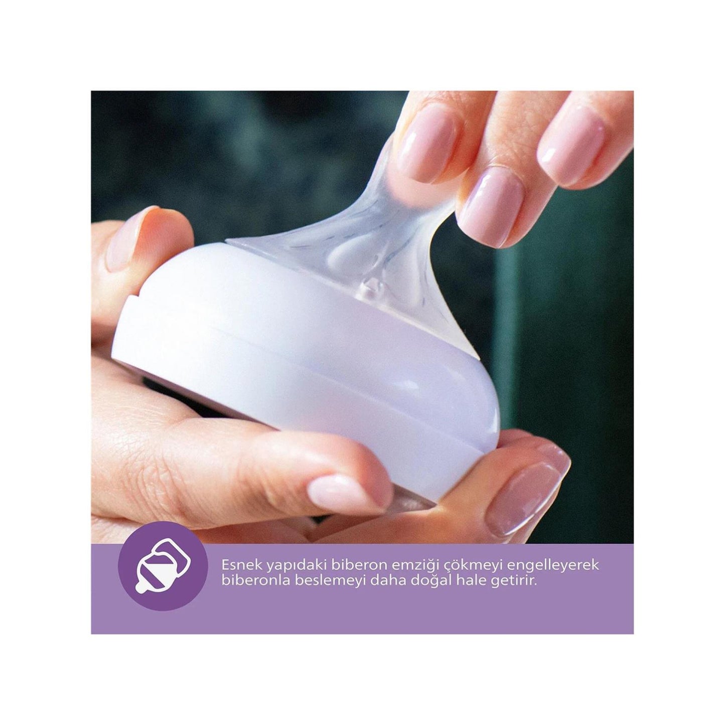 Avent Natural Response 2'li Biberon Emziği6 Numara6+ AyDoğal Tepkili Biberon Emziği