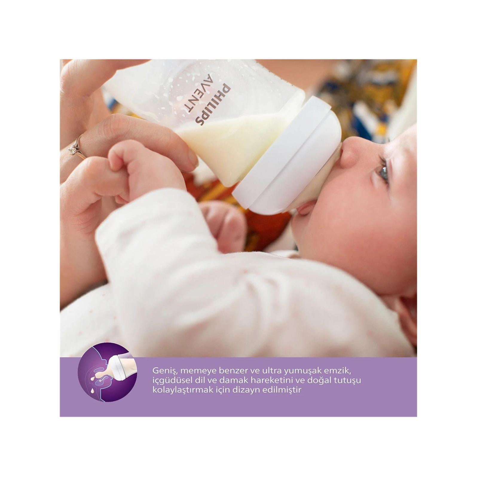 Avent Natural Response 2'li Biberon Emziği6 Numara6+ AyDoğal Tepkili Biberon Emziği