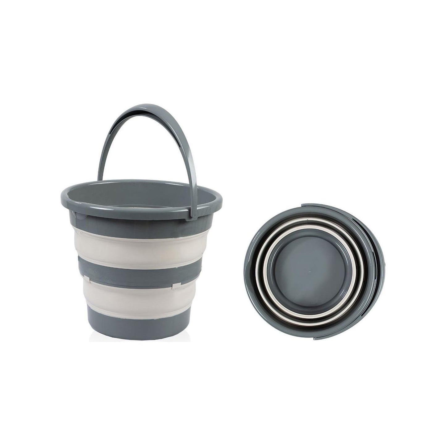 Babyjem 3'lü Katlanır Banyo Set - Gri