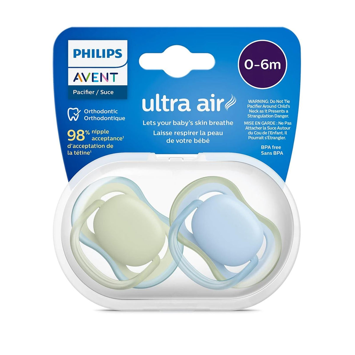 Avent Ultra Air Emzik 0-6 Ay2'li