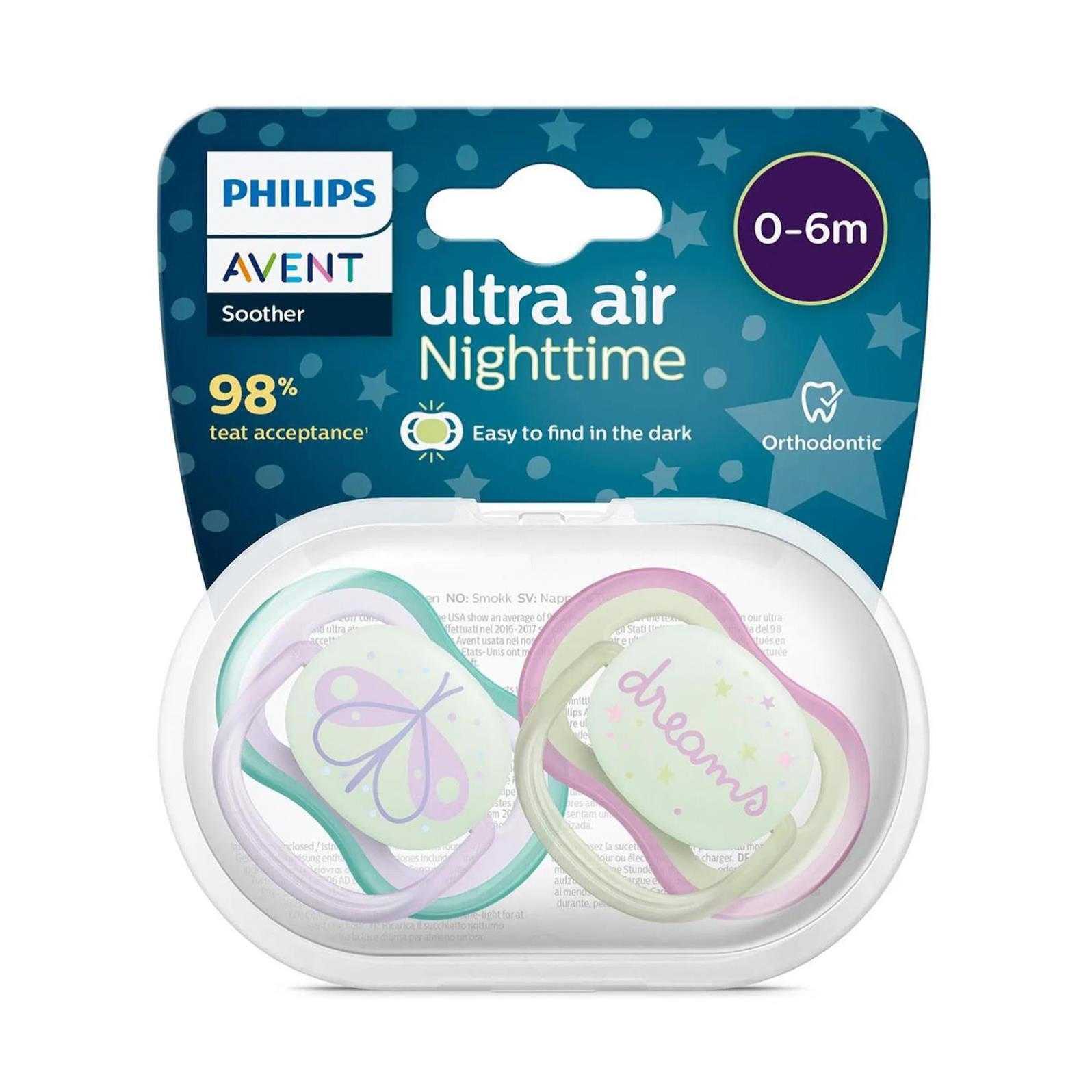 Avent Ultra Air Gece Emziği 0-6 Ay2'li