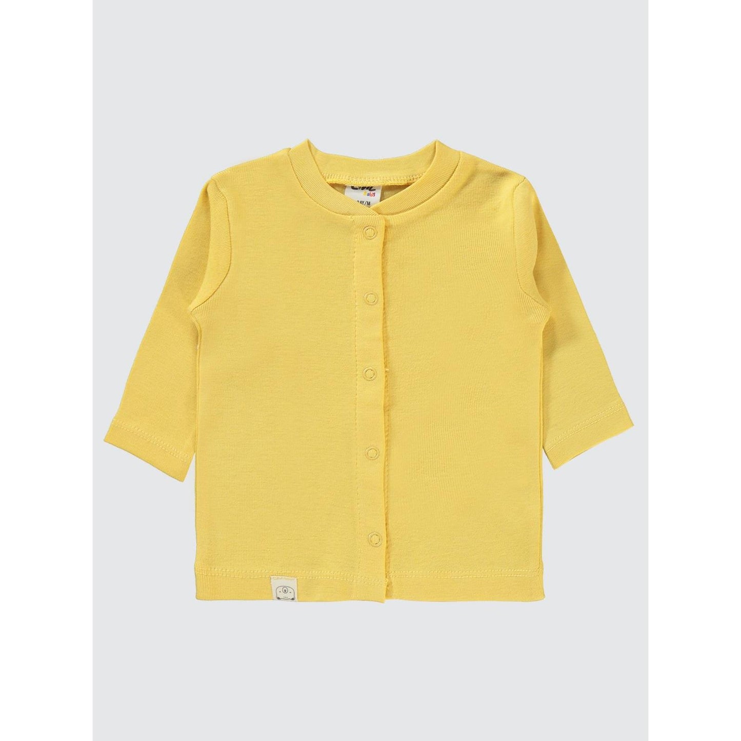 Civil Baby Düz 1-6 Ay Pijama Takımı - Sarı