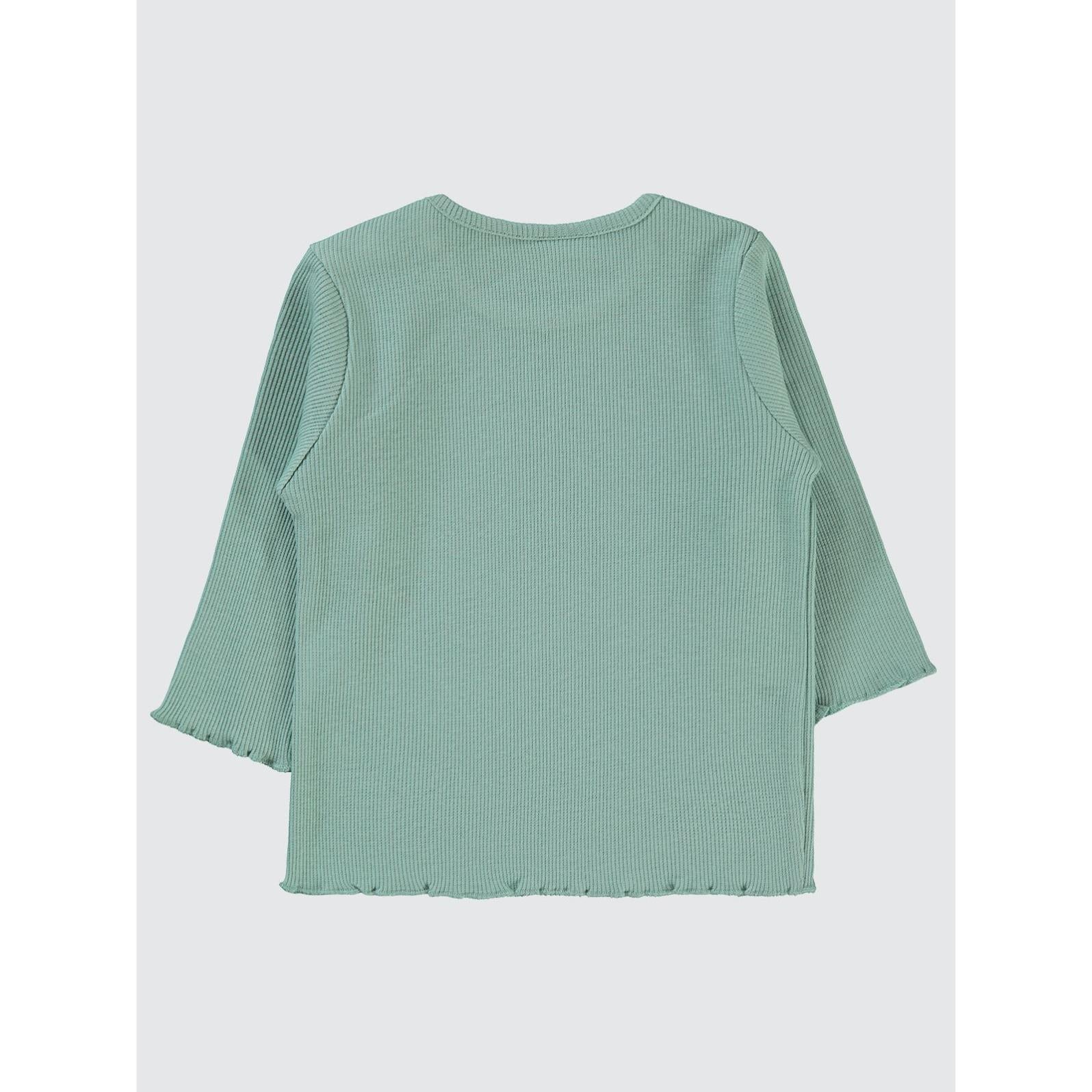 Civil Baby Kol Ucu Detaylı 6-18 Ay Sweatshirt - Yeşil