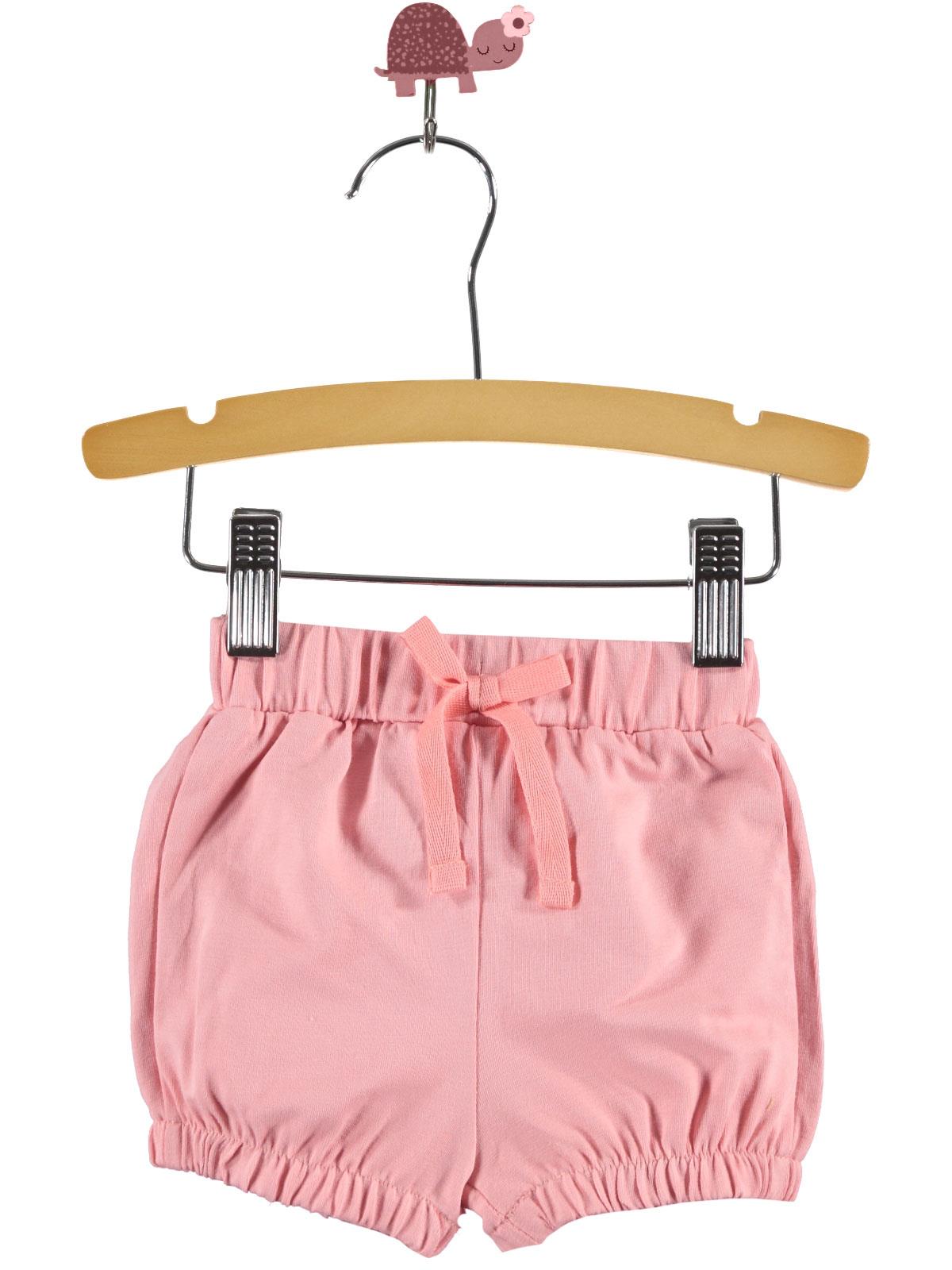 Civil Baby Paça Lastikli 6-18 Ay Kız Şort - Lila