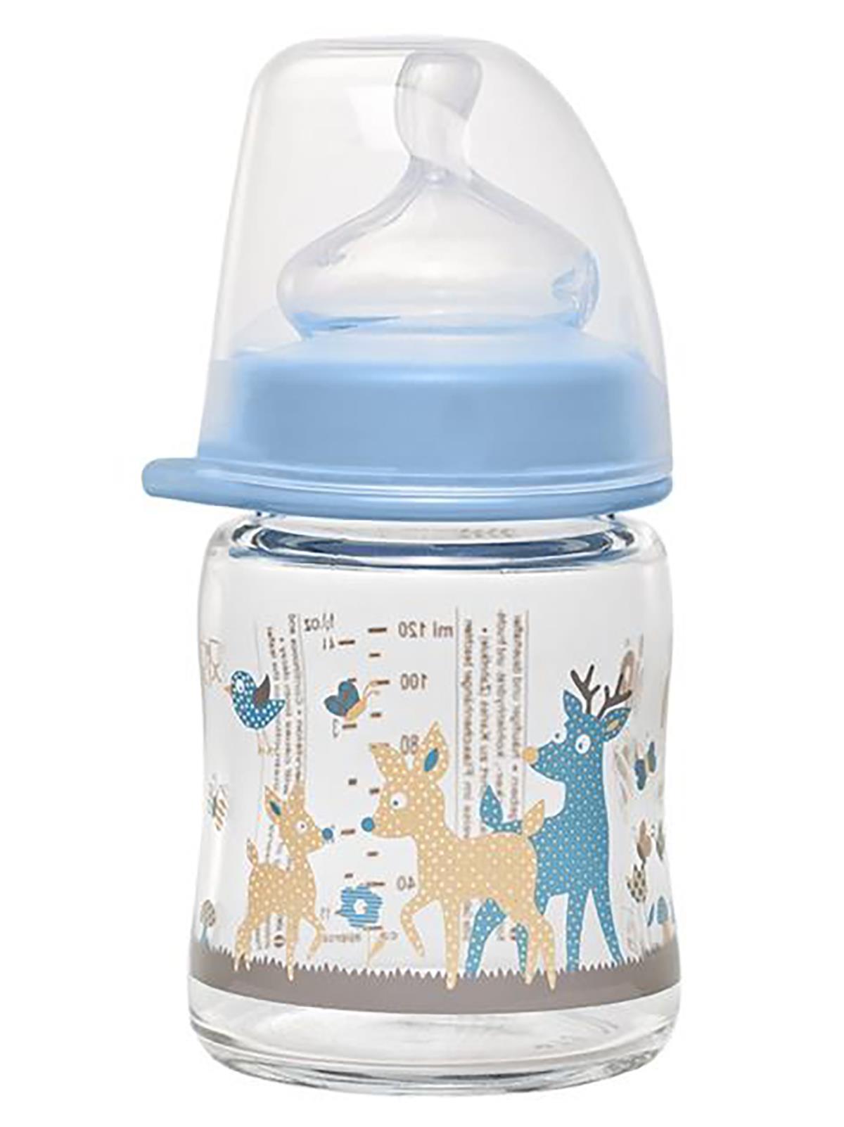 Nip 120 Ml Cam Biberon 0 Ay+ - Mavi