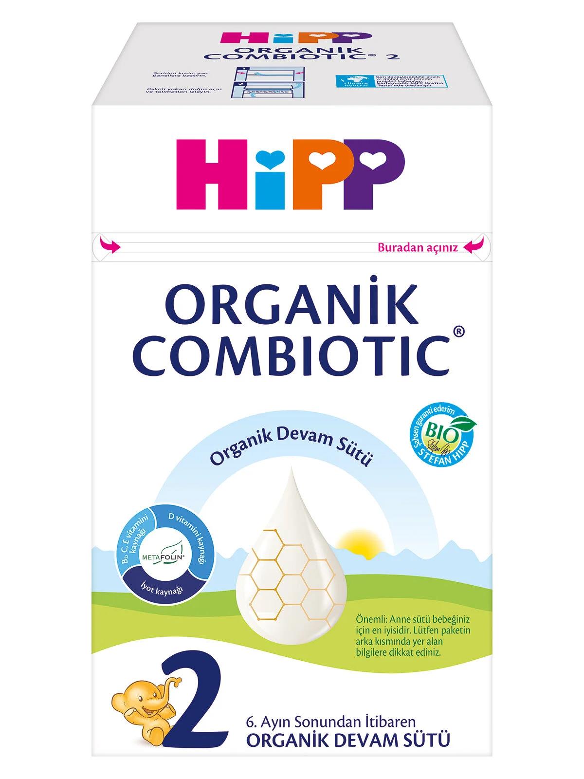 Hipp Mama  2 Organik Combiotic Bebek Sütü 800 gr