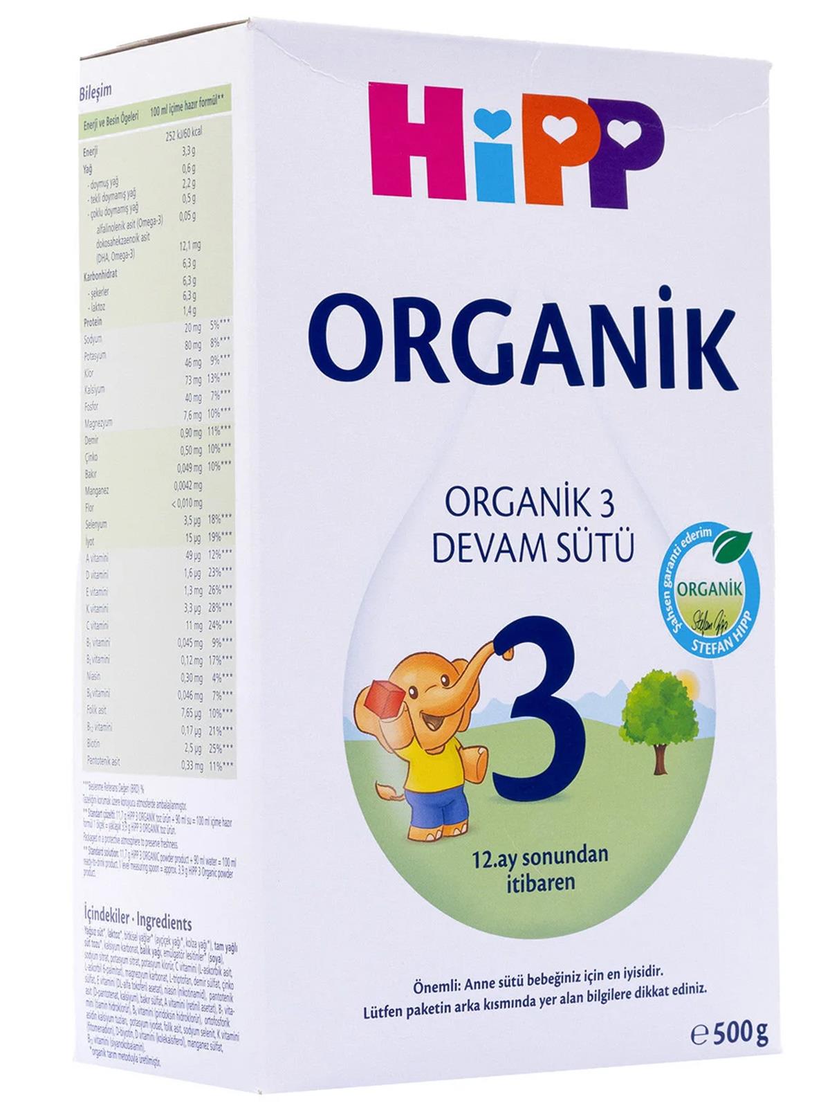 Hipp Mama 3 Organik Bebek Sütü