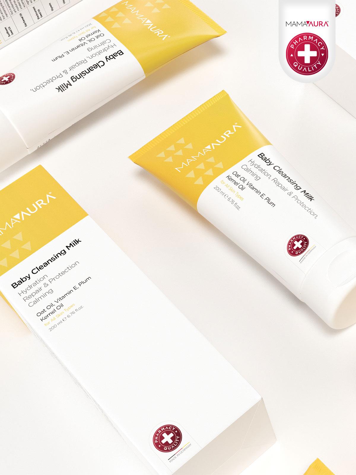 Mamaaura Temizleme Sütü - Baby Cleansing Milk 200 ml