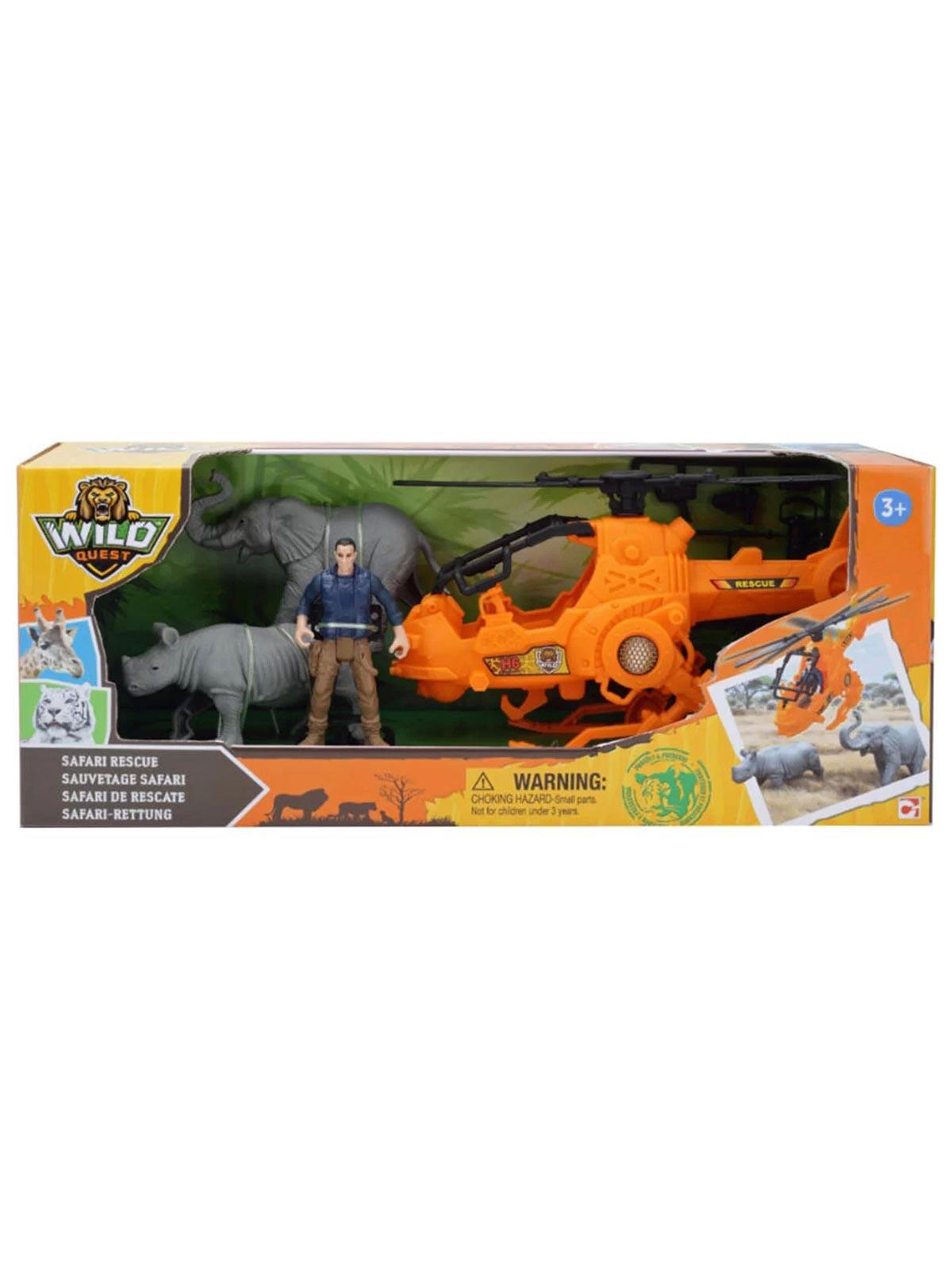 Sunman Oyuncak  Wild Quest Safari Hayvan Kurtarma Oyun Seti